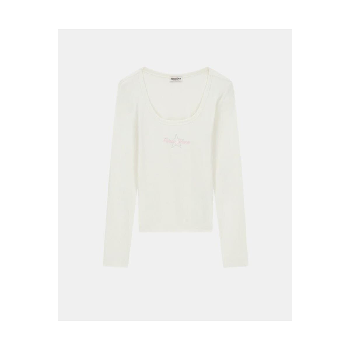 Μπλουζάκια με μακριά μανίκια Guess W6RP24 KA0H1