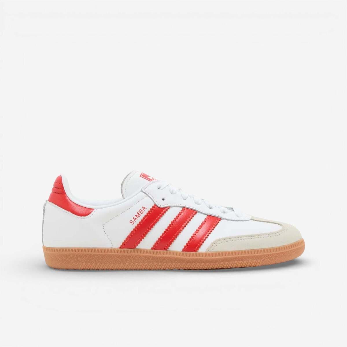 Xαμηλά Sneakers adidas Samba OG White Solar Red Gum (Women's)