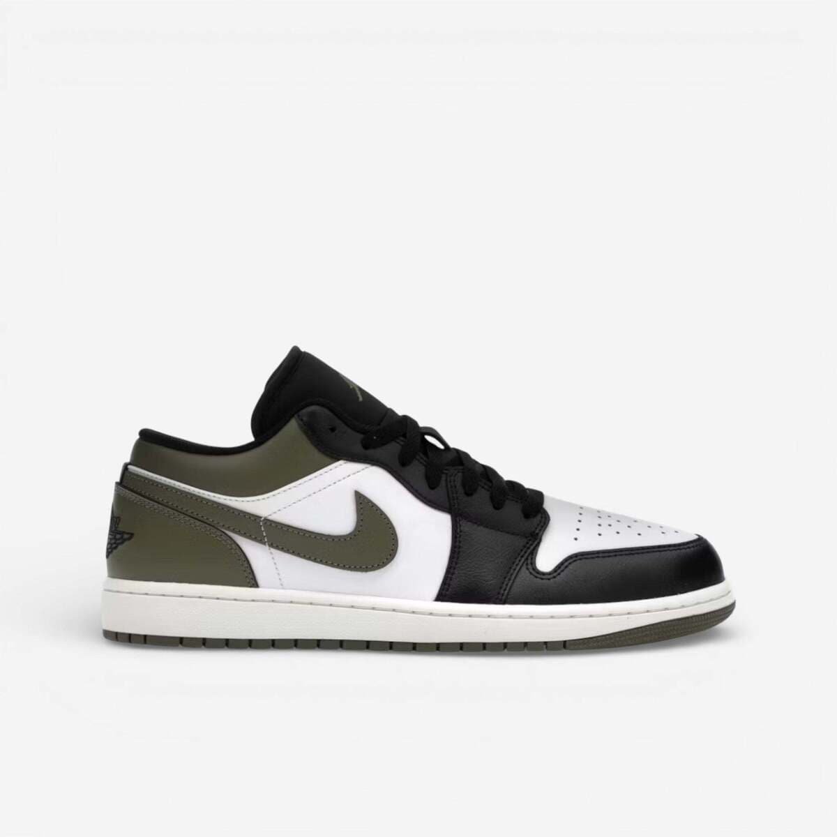 Xαμηλά Sneakers Nike Jordan 1 Low Black Toe Medium Olive