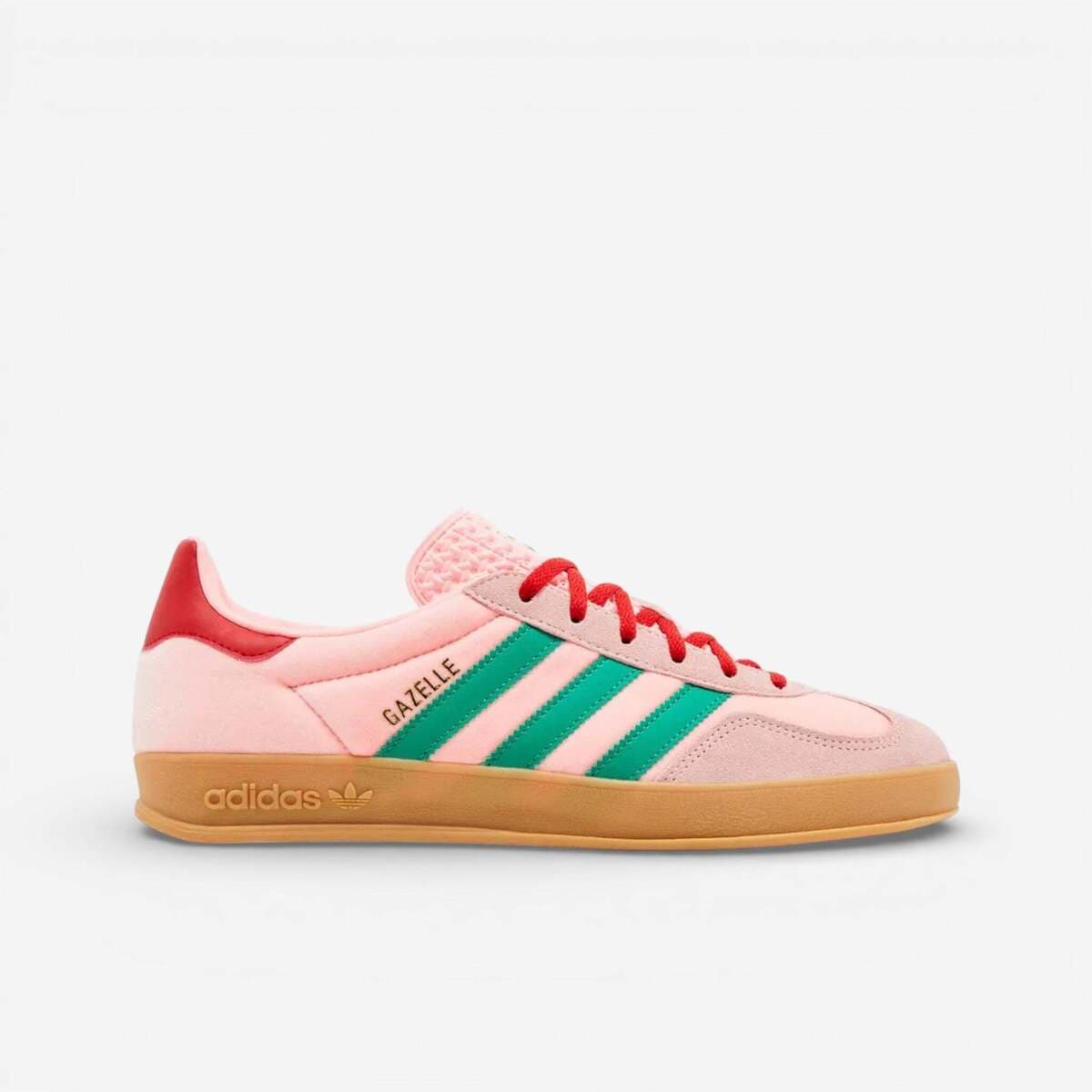 Xαμηλά Sneakers adidas Gazelle Indoor W "Glow Pink Court Green"
