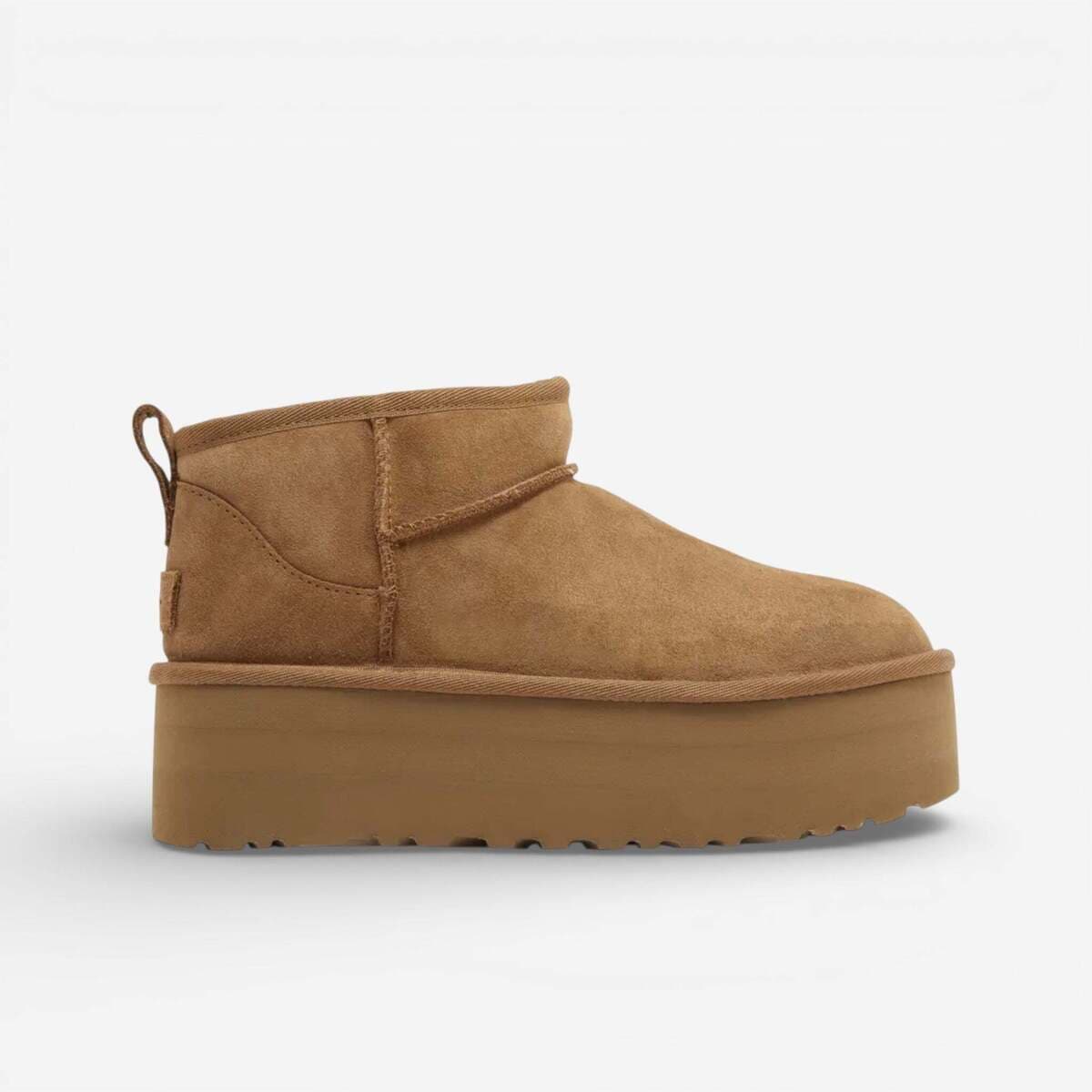 Μποτίνια UGG Classic Ultra Mini Platform Chestnut