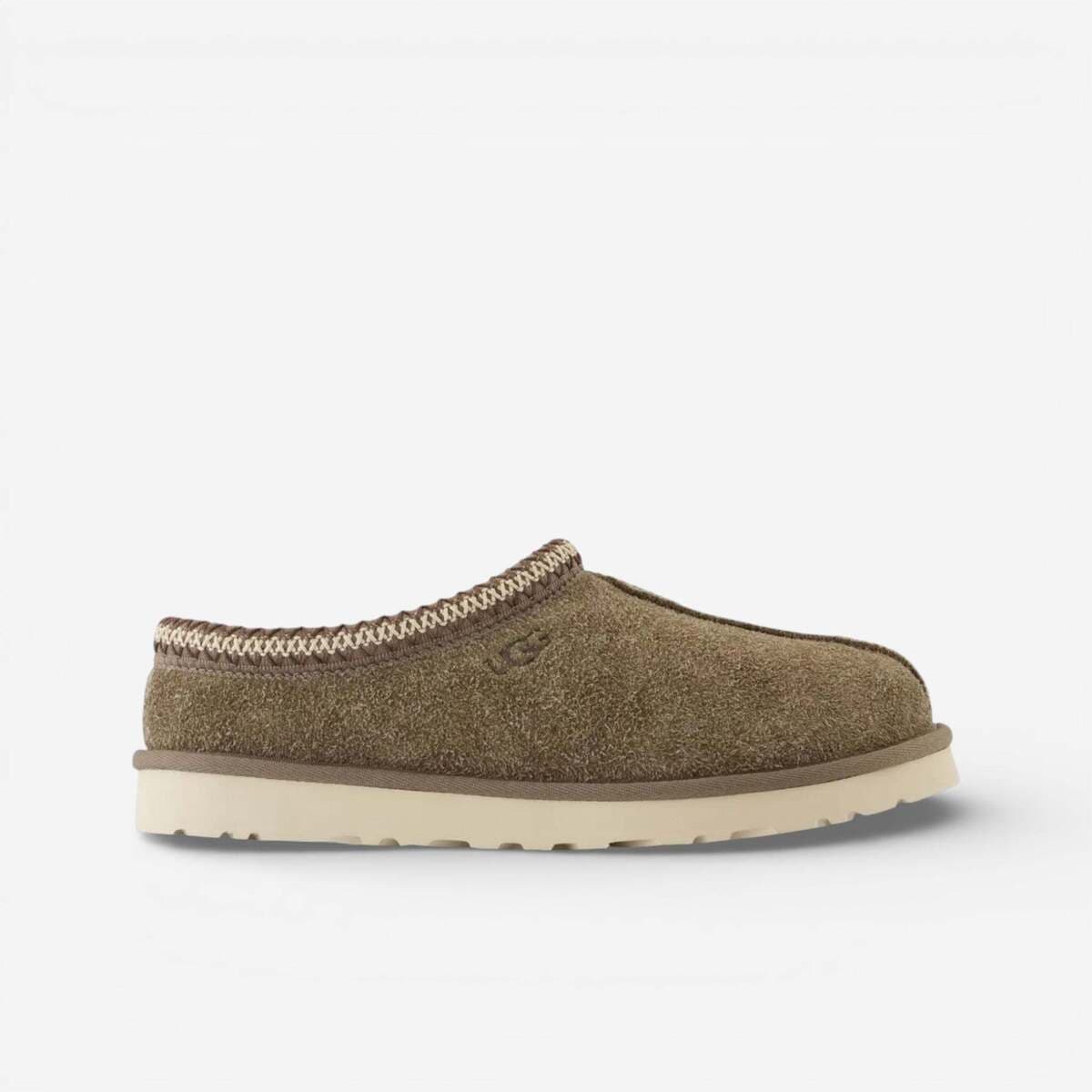 Mules UGG Tasman Shaggy Suede Slipper Smoke Plume