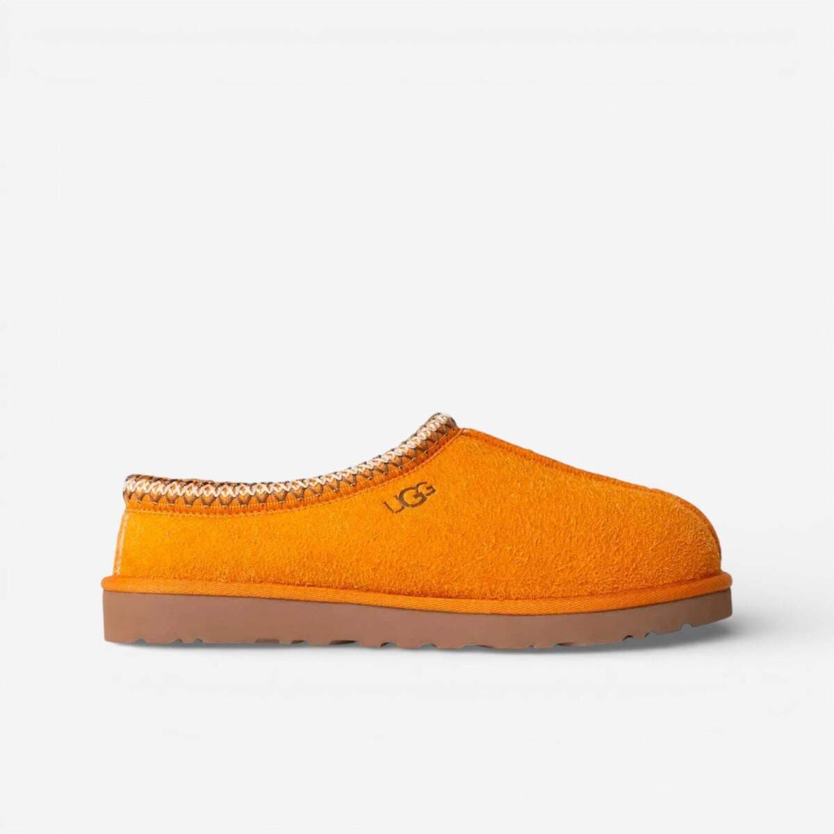 Παντόφλες UGG Tasman Shaggy Suede Slipper Dark Apricot