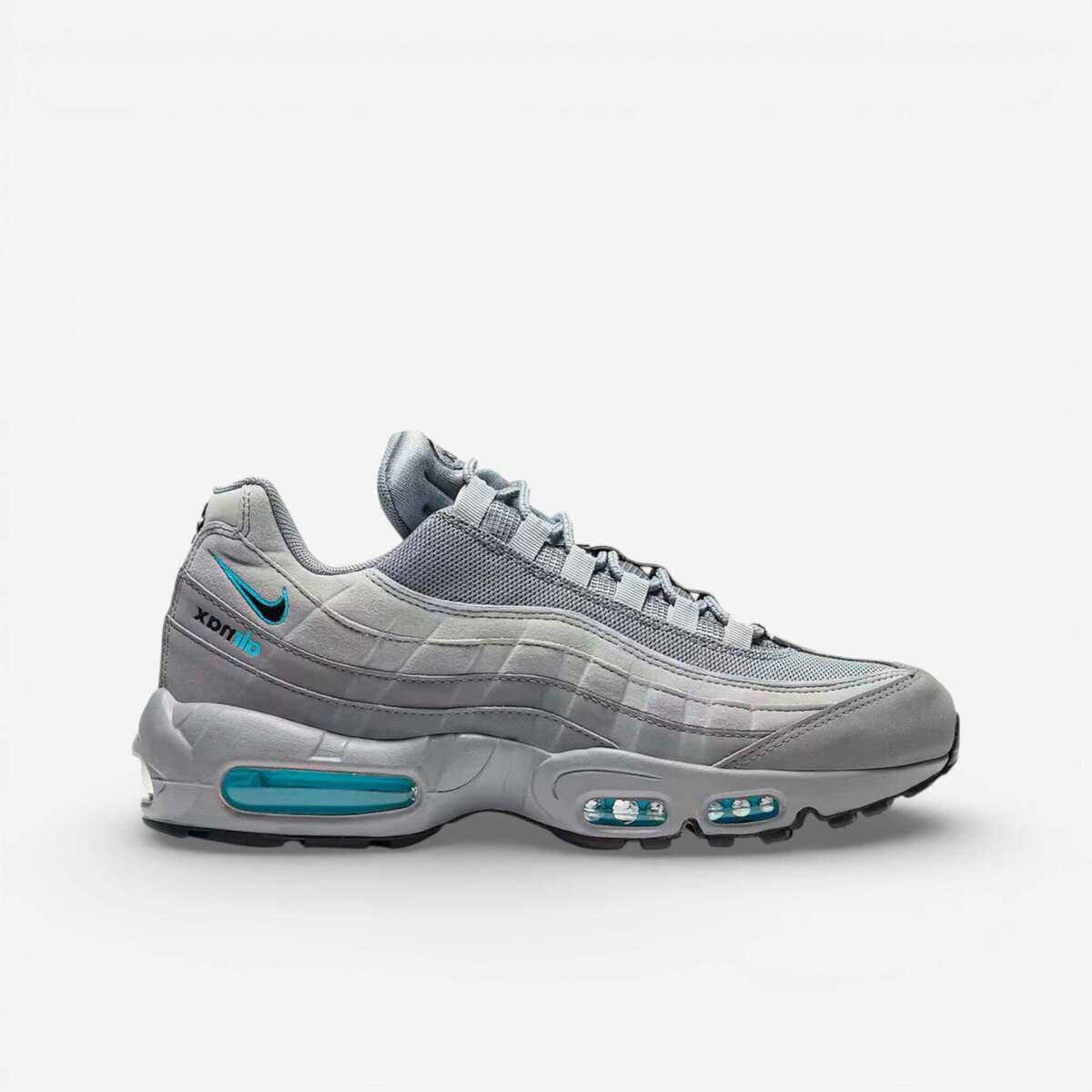 Xαμηλά Sneakers Nike Air Max 95 Retro Logo Grey Aqua