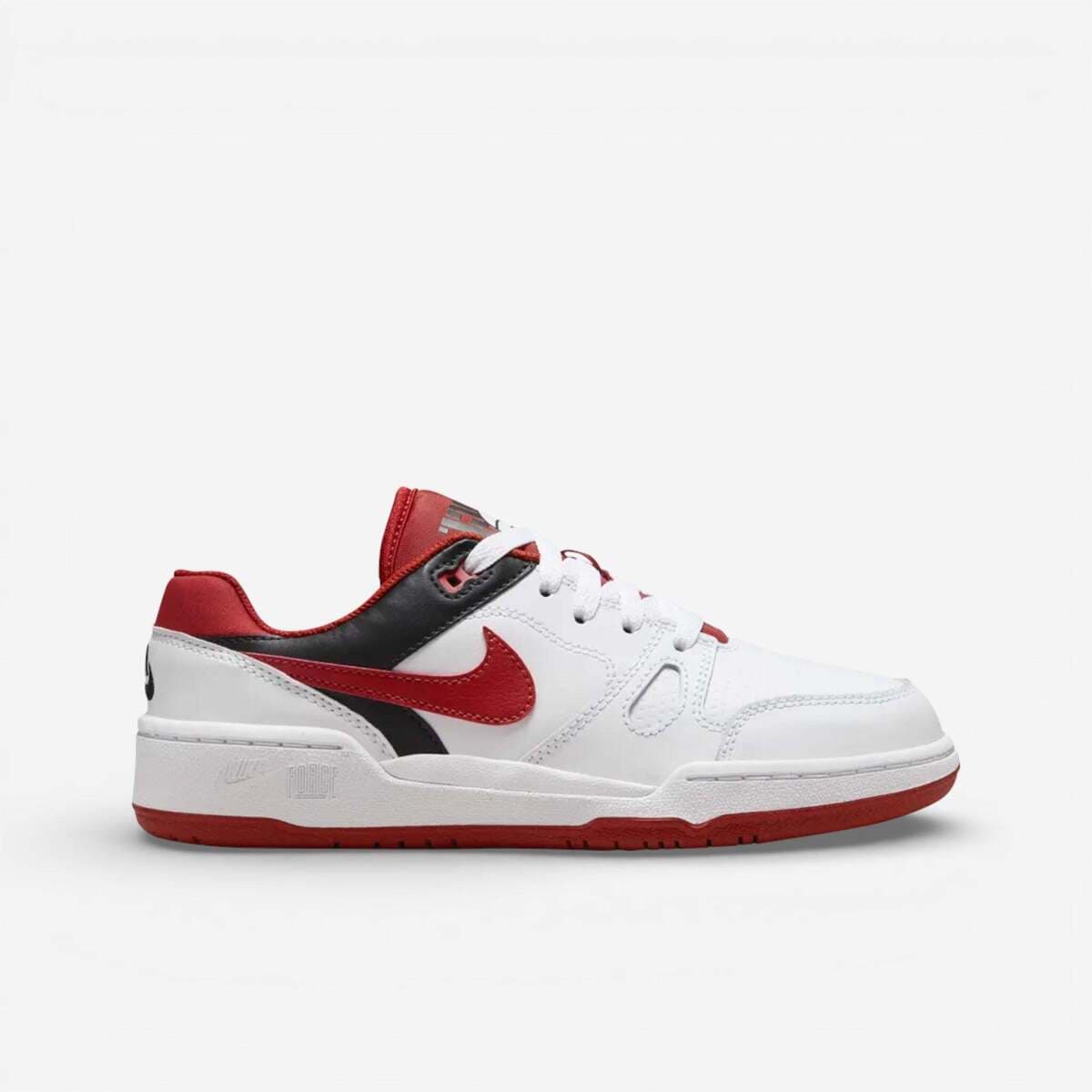 Xαμηλά Sneakers Nike Full Force Low White Black Team Orange Mystic Red (GS)