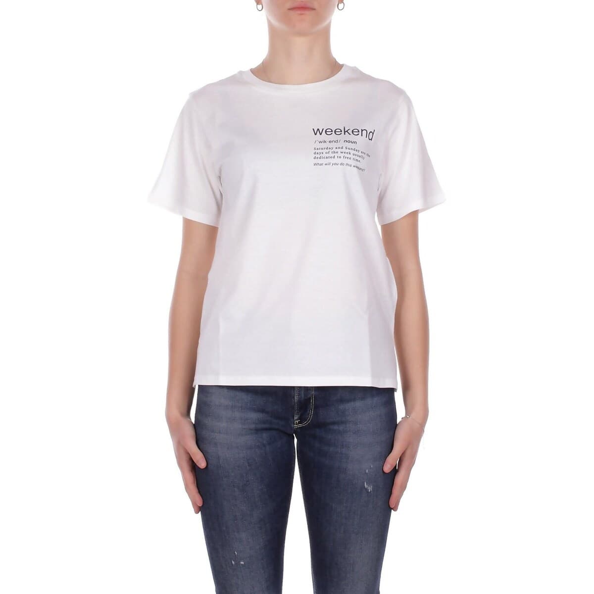 T-shirt με κοντά μανίκια Max Mara 2615971051600