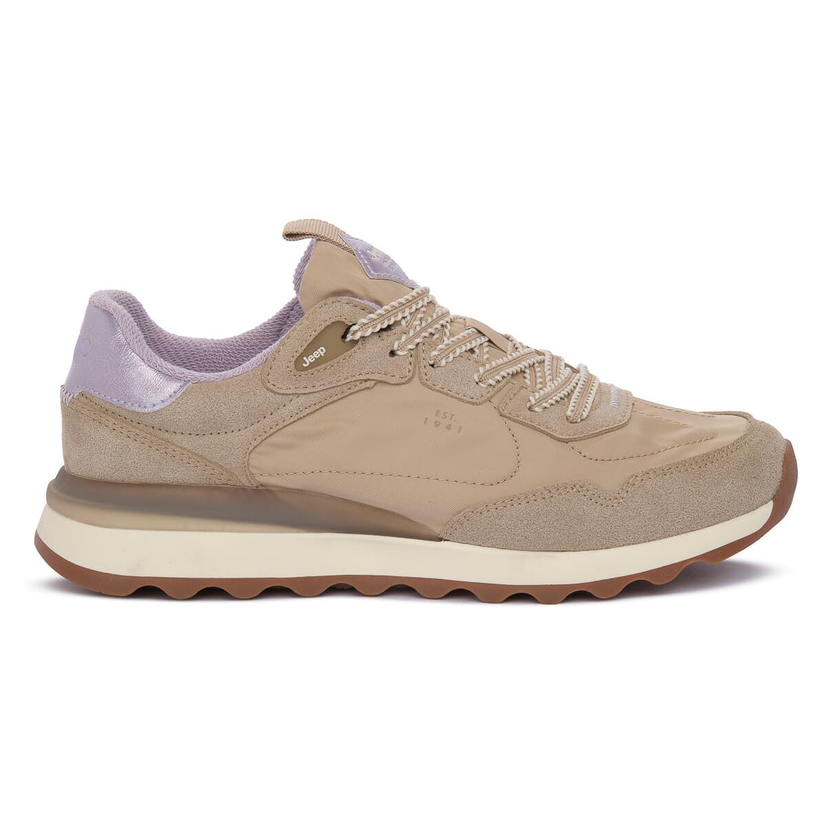 Xαμηλά Sneakers Jeep 023 JARA BEIGE