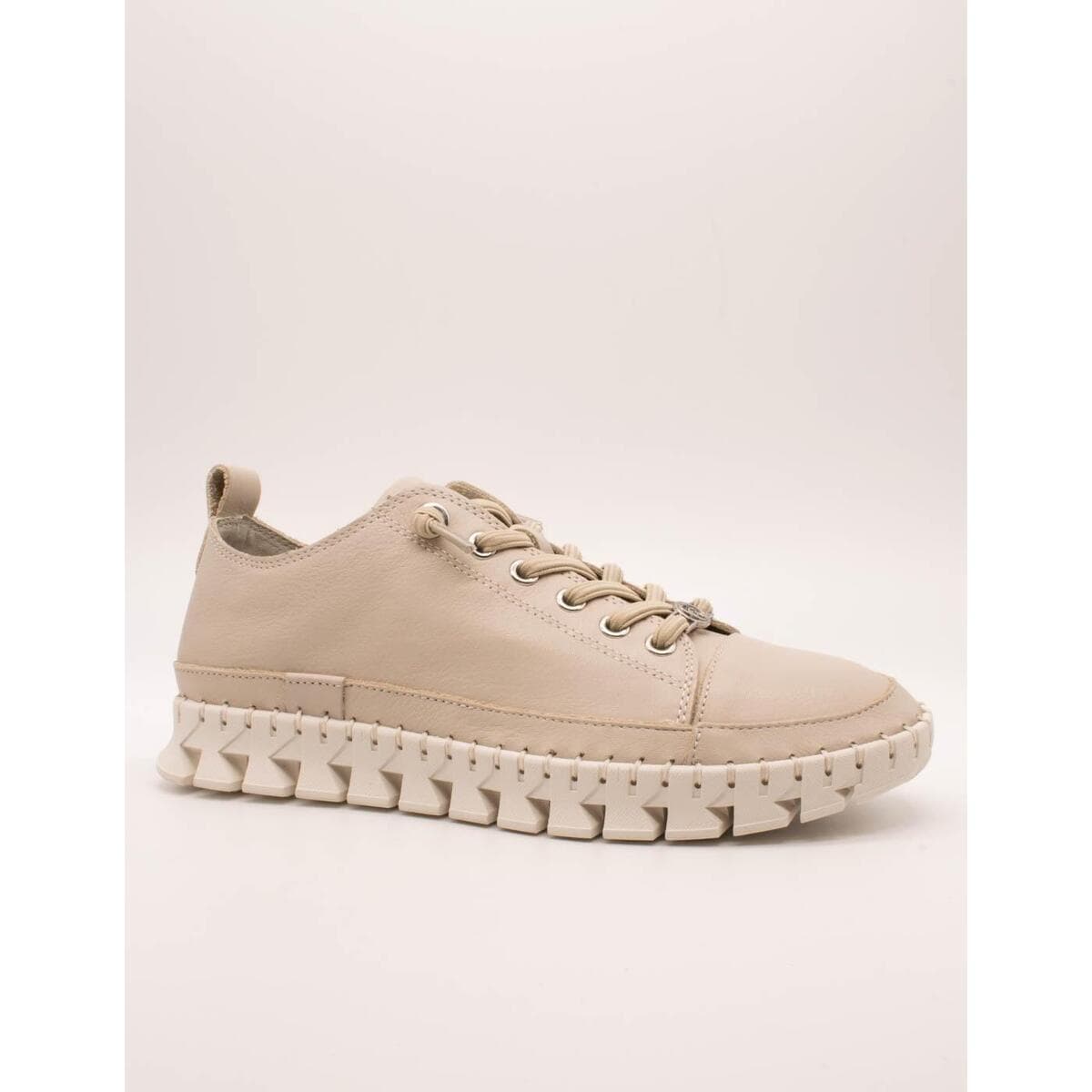 Xαμηλά Sneakers Carmela 163105-02 Piel Beige