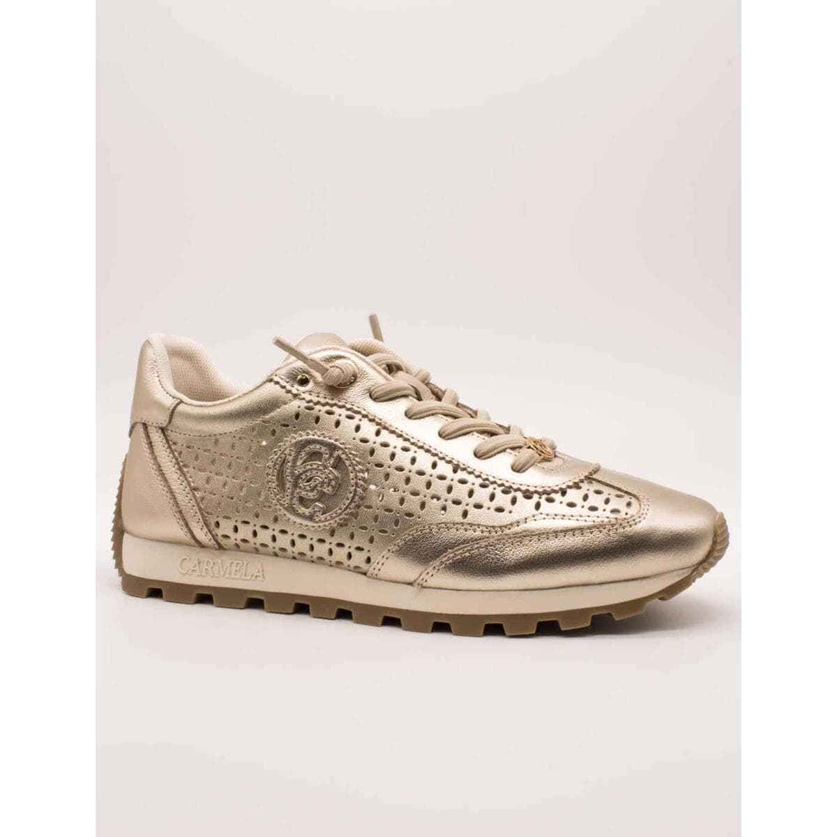 Xαμηλά Sneakers Carmela 163113-03 Piel Oro
