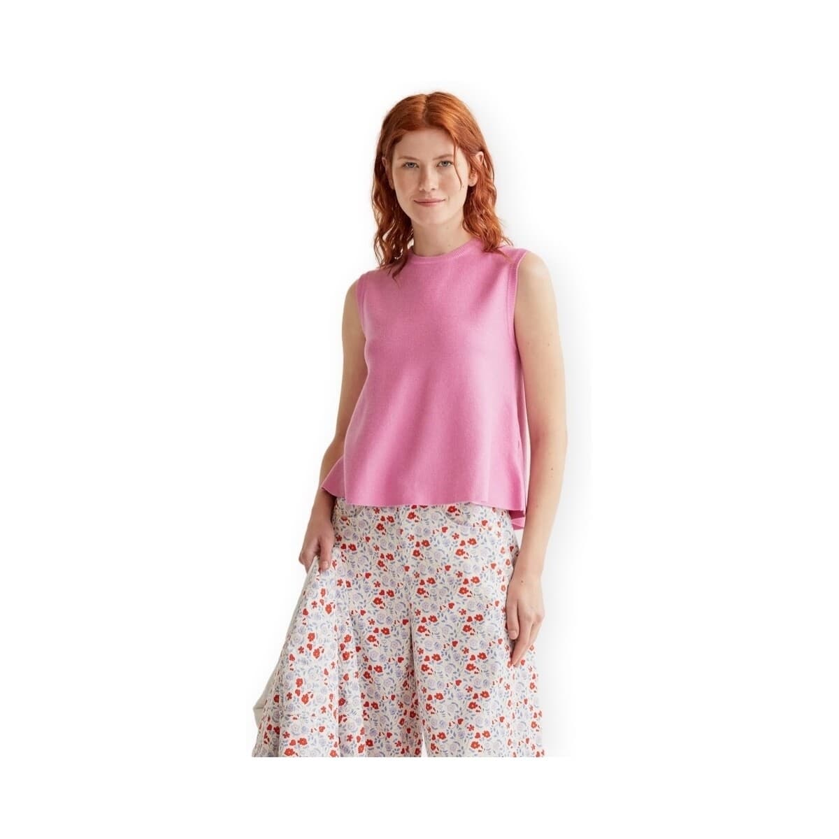 Μπλούζα Compania Fantastica COMPAÑIA FANTÁSTICA Top 10227 - Pink