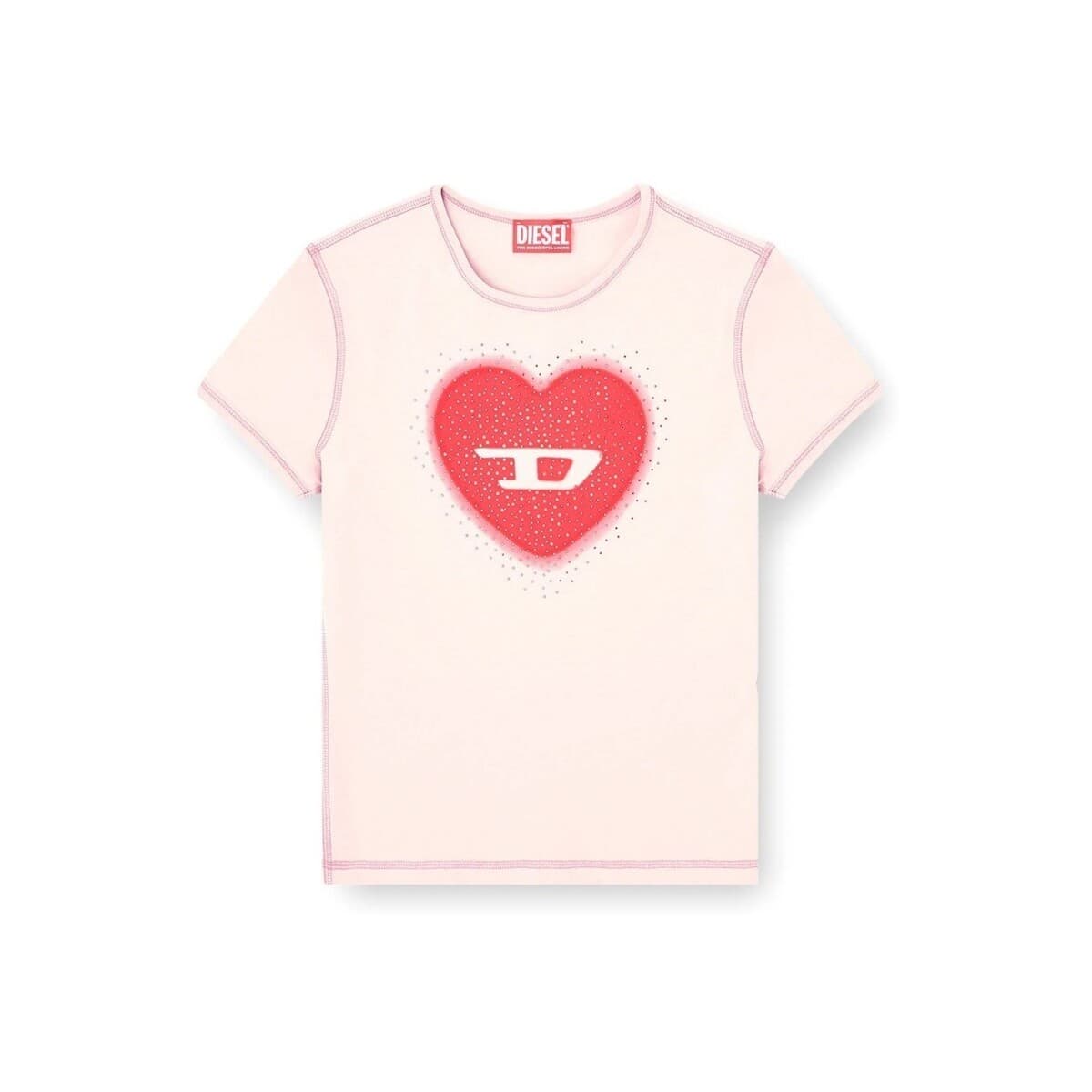 T-shirt με κοντά μανίκια Diesel 0QHHA T UNCUTIES LONG S5