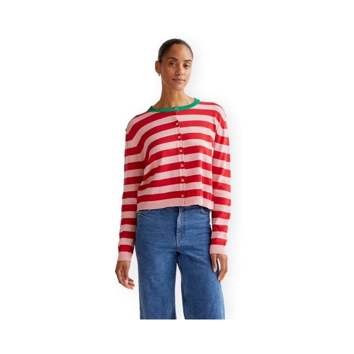 Μπουφάν / Ζακέτες Compania Fantastica COMPAÑIA FANTÁSTICA Cardigan 10416 - Stripes