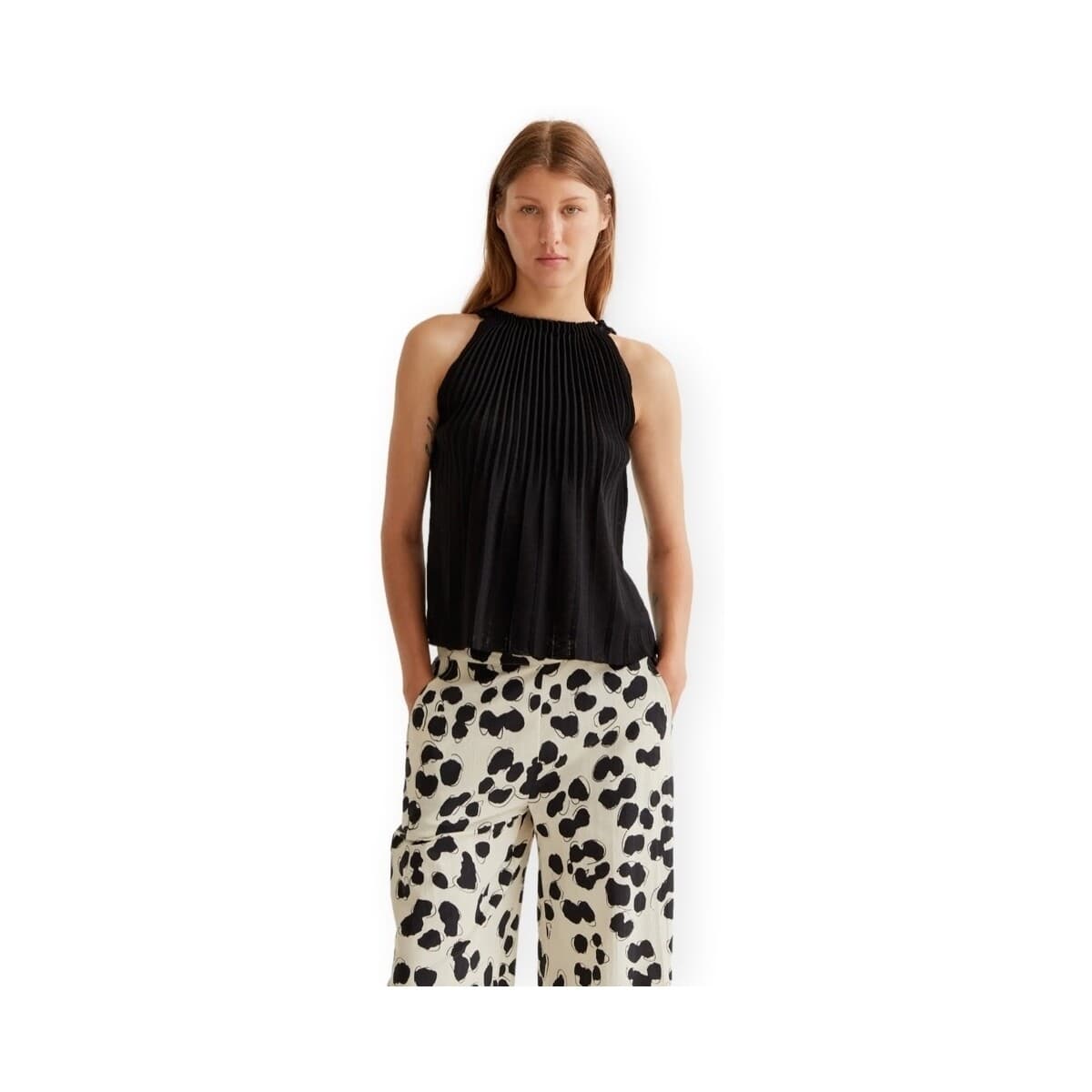 Μπλούζα Compania Fantastica COMPAÑIA FANTÁSTICA Top 10302 - Black