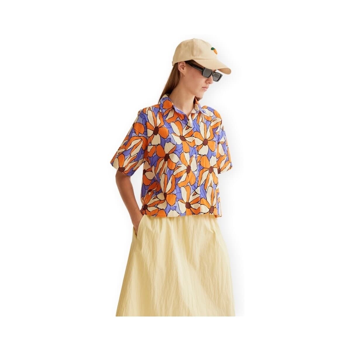 Μπλούζα Compania Fantastica COMPAÑIA FANTÁSTICA Shirt 41012 - Flowers 22