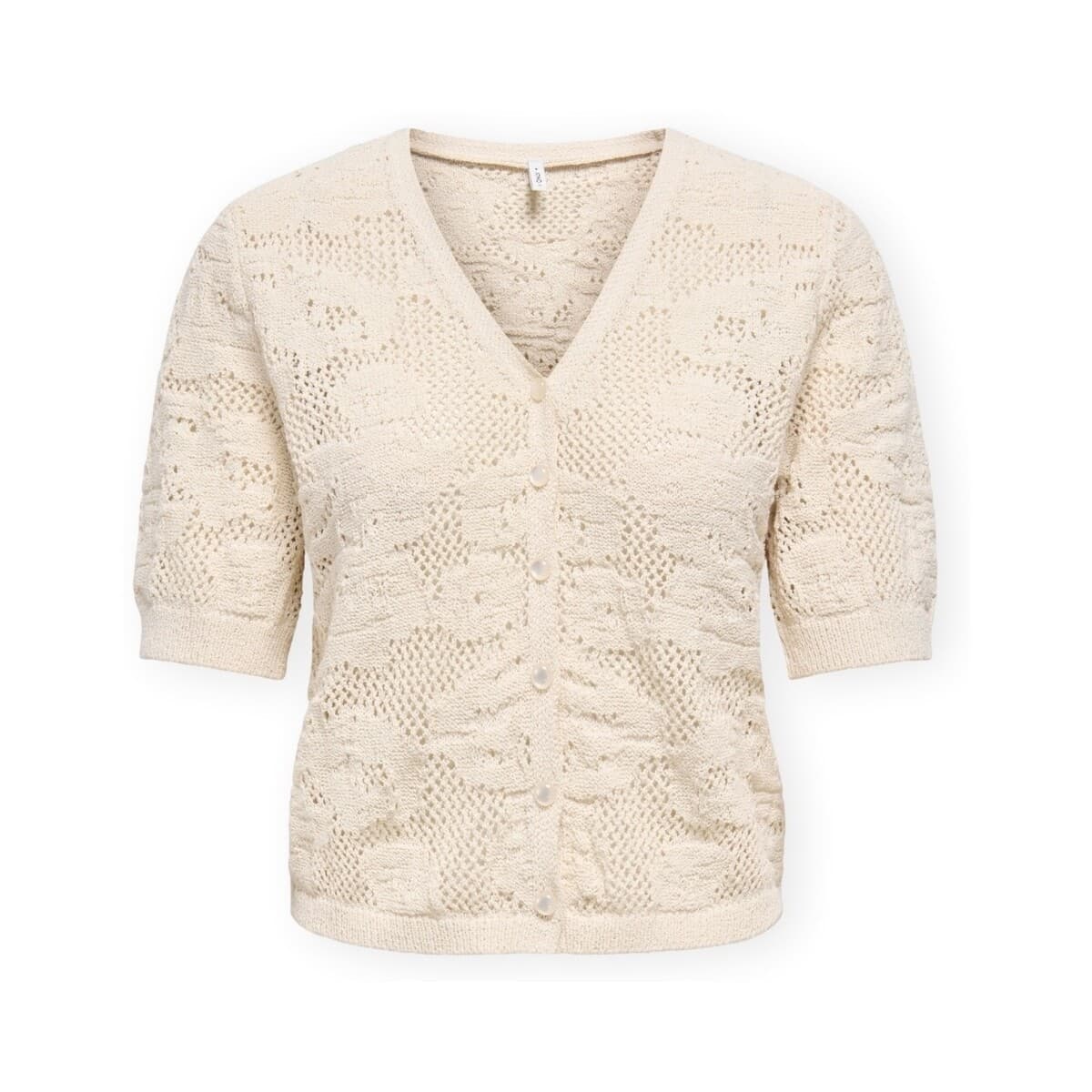Μπλούζα Only Chloe Life Cardigan - Ecru