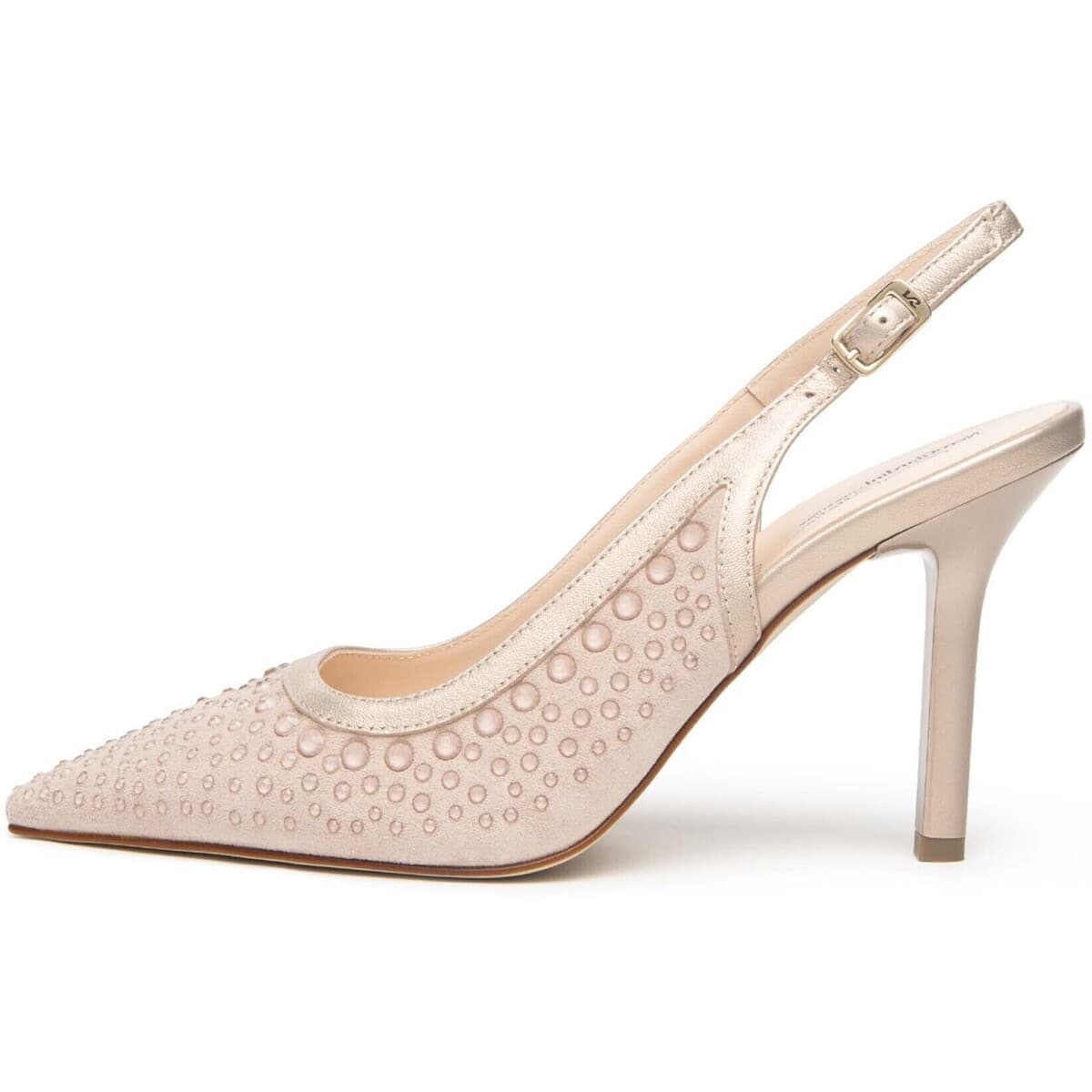 Γόβες NeroGiardini Velour Femme Etoile Saturn Tpu Sia Naturale