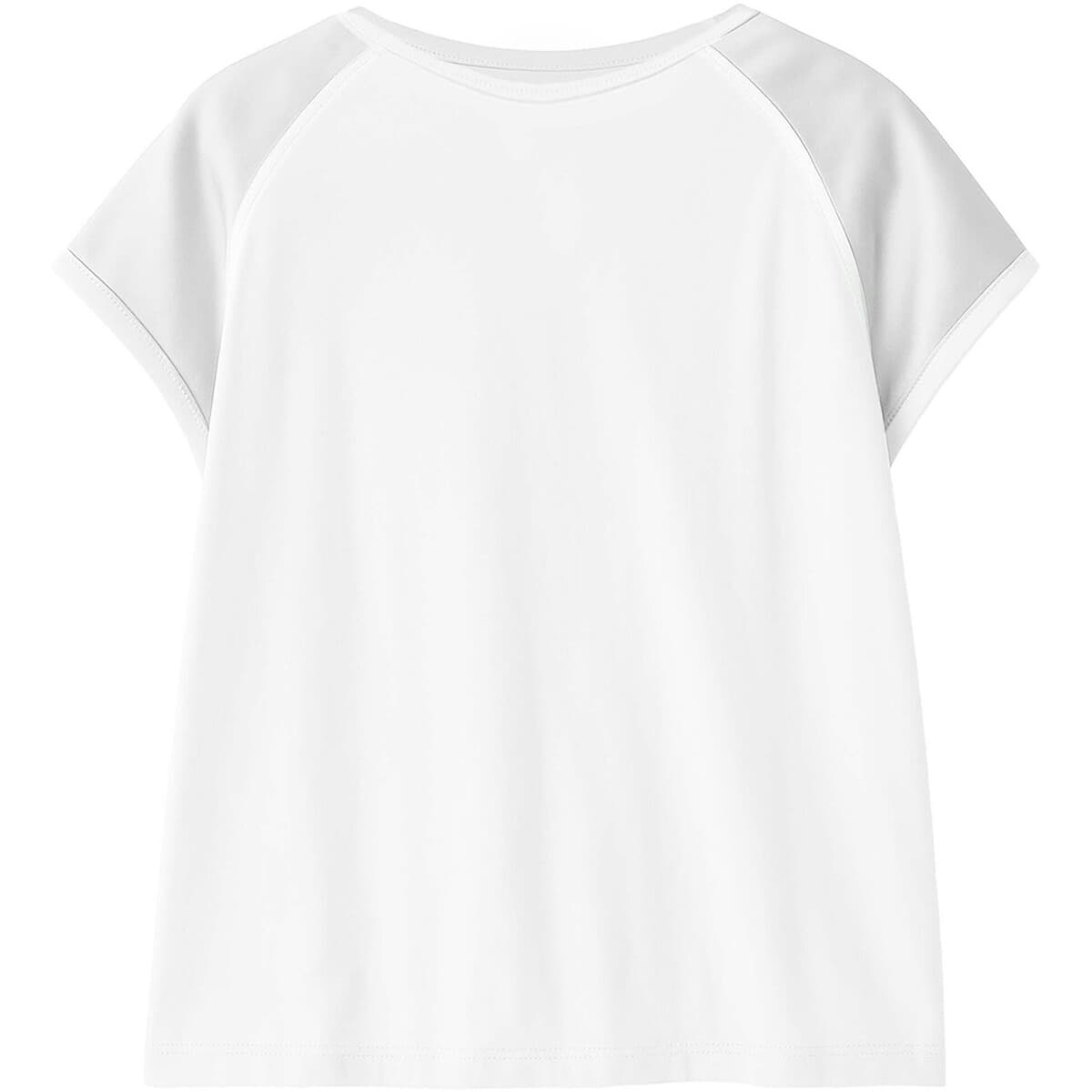T-shirt με κοντά μανίκια Deha Satin Sleeve Top