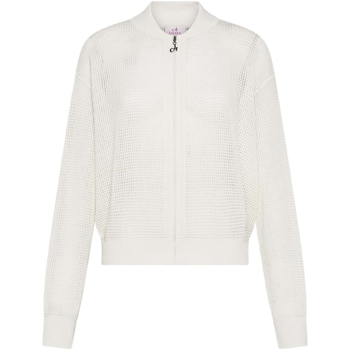 Μπουφάν / Ζακέτες Deha Mesh-Effect Full-Zip Sweater
