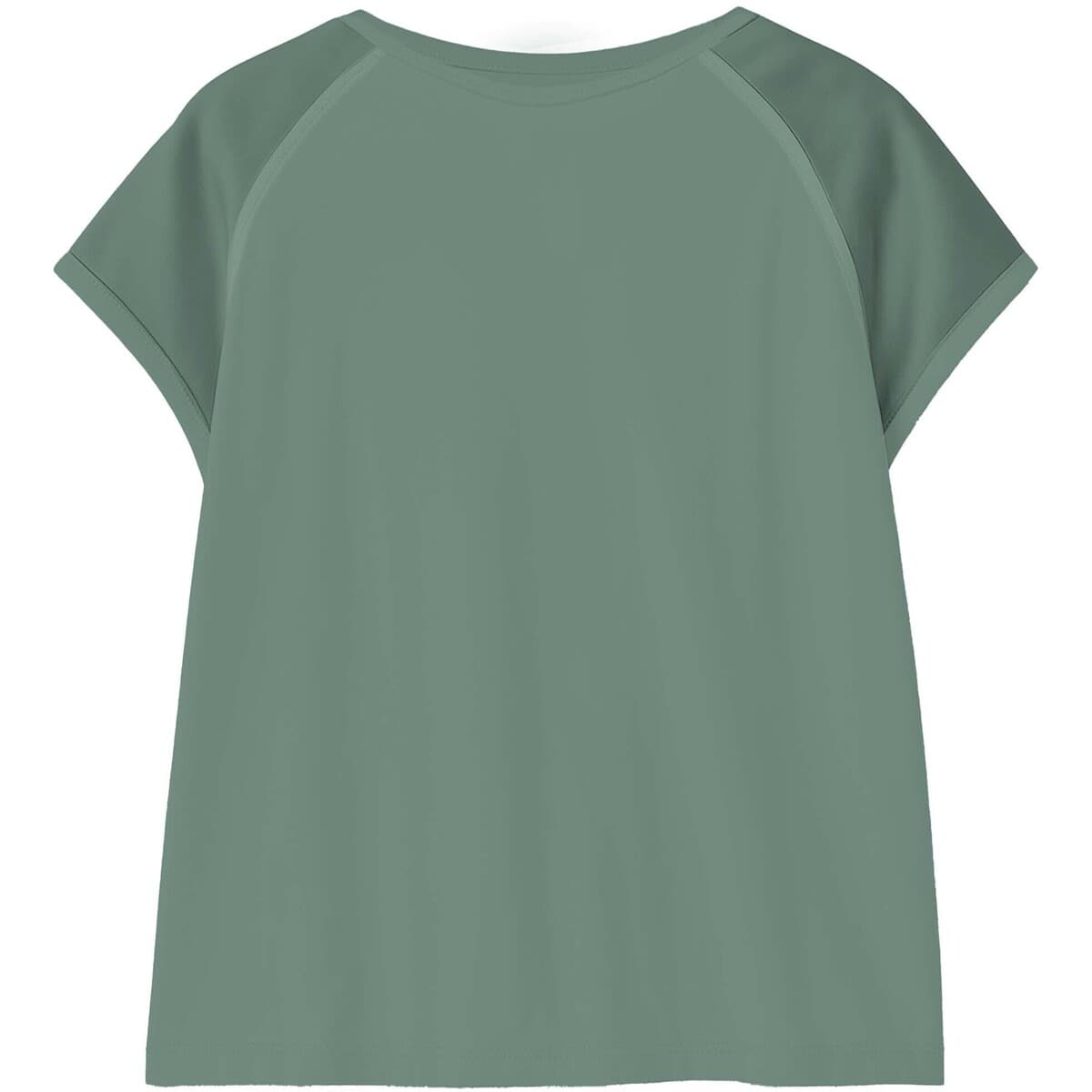 T-shirt με κοντά μανίκια Deha Satin Sleeve Top