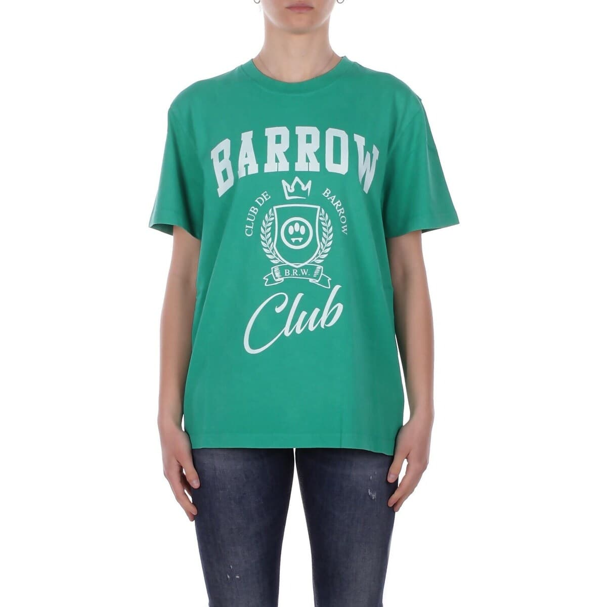 T-shirt με κοντά μανίκια Barrow S6BWUATH019