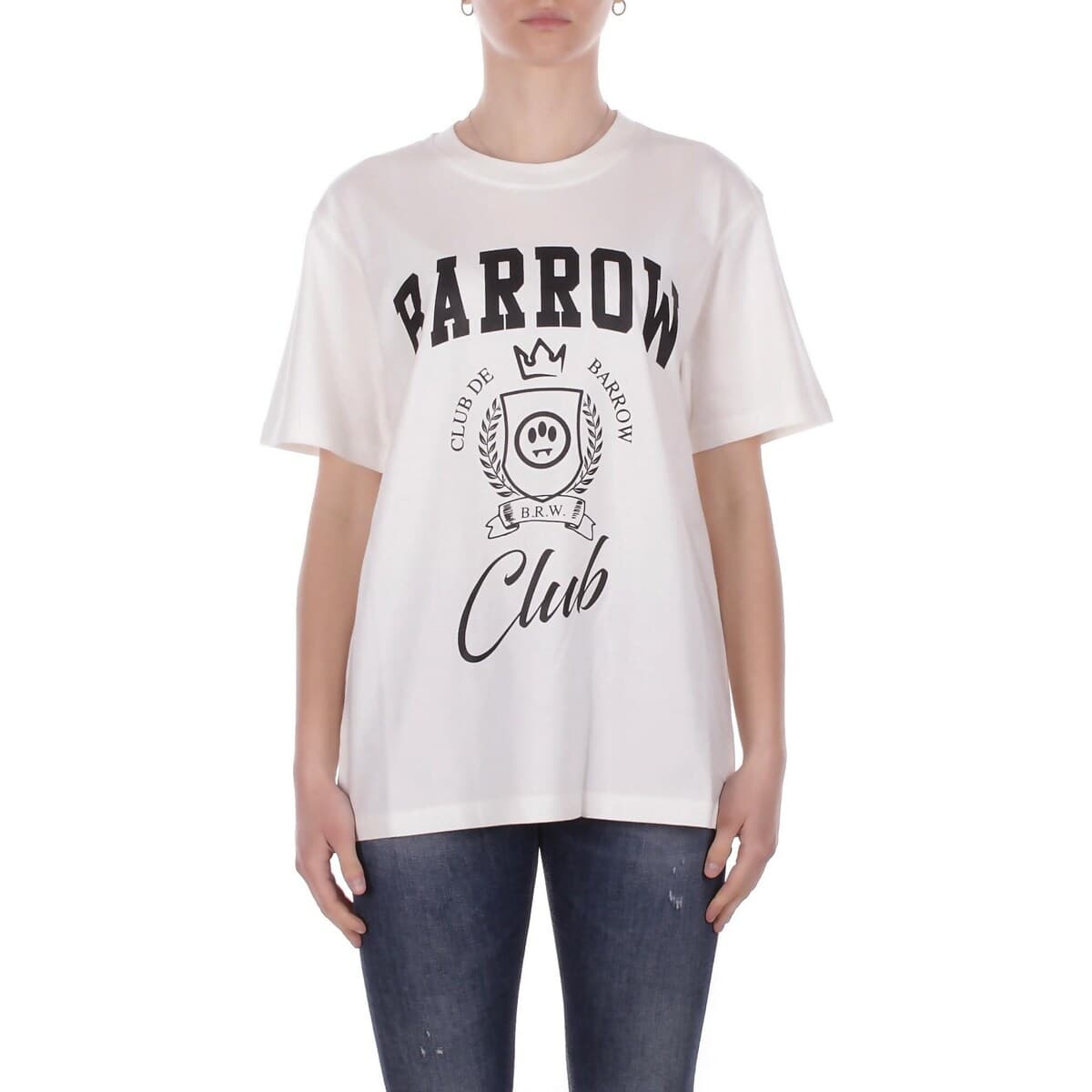 T-shirt με κοντά μανίκια Barrow S6BWUATH019