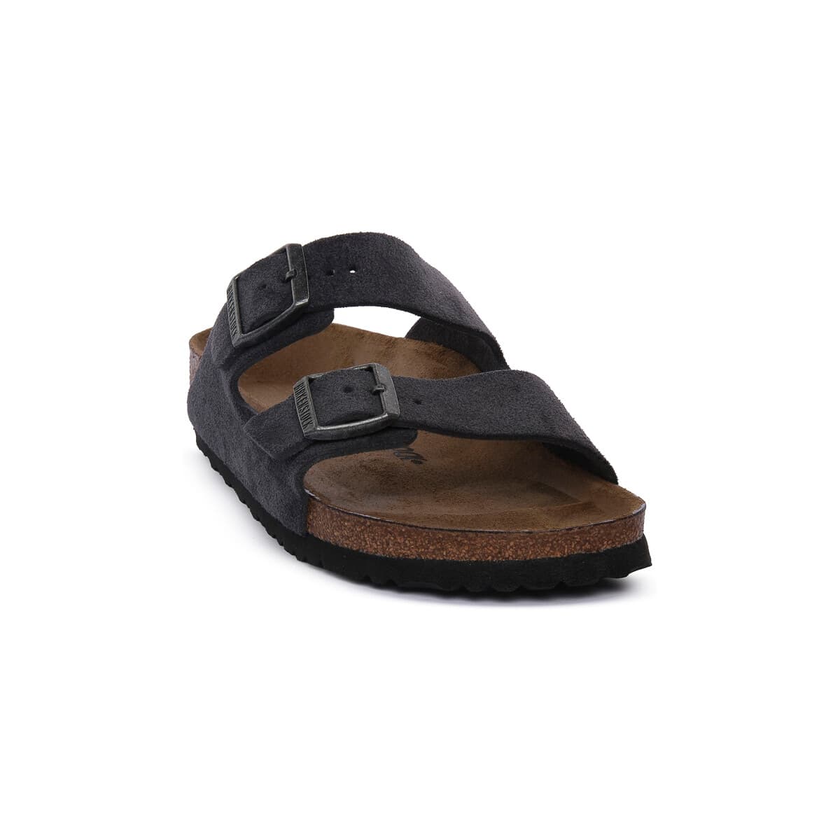 Mules BIRKENSTOCK ARIZONA CHARCOAL SUEDE S