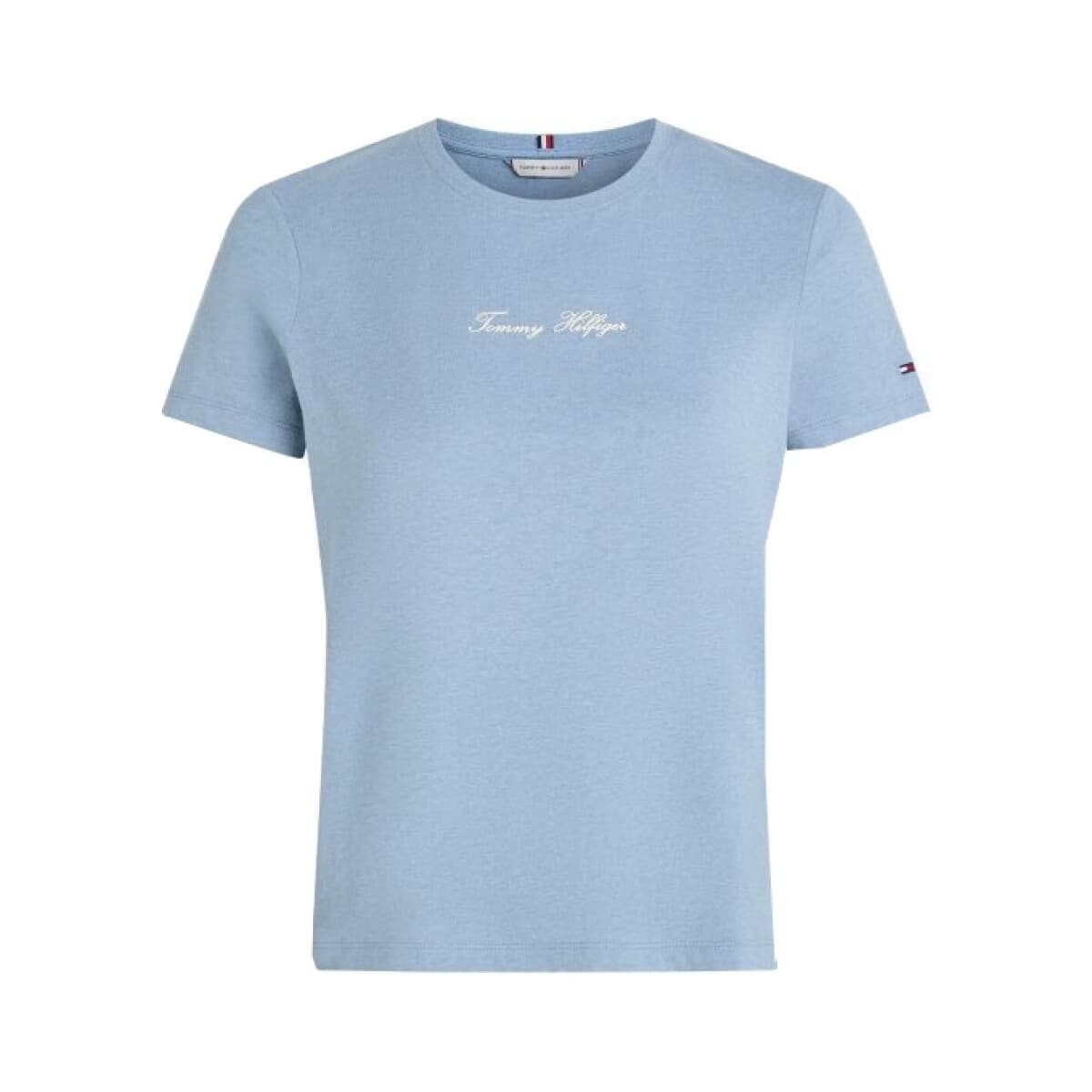 T-shirt με κοντά μανίκια Tommy Hilfiger CLASSIC SCRIPT REG SS TE