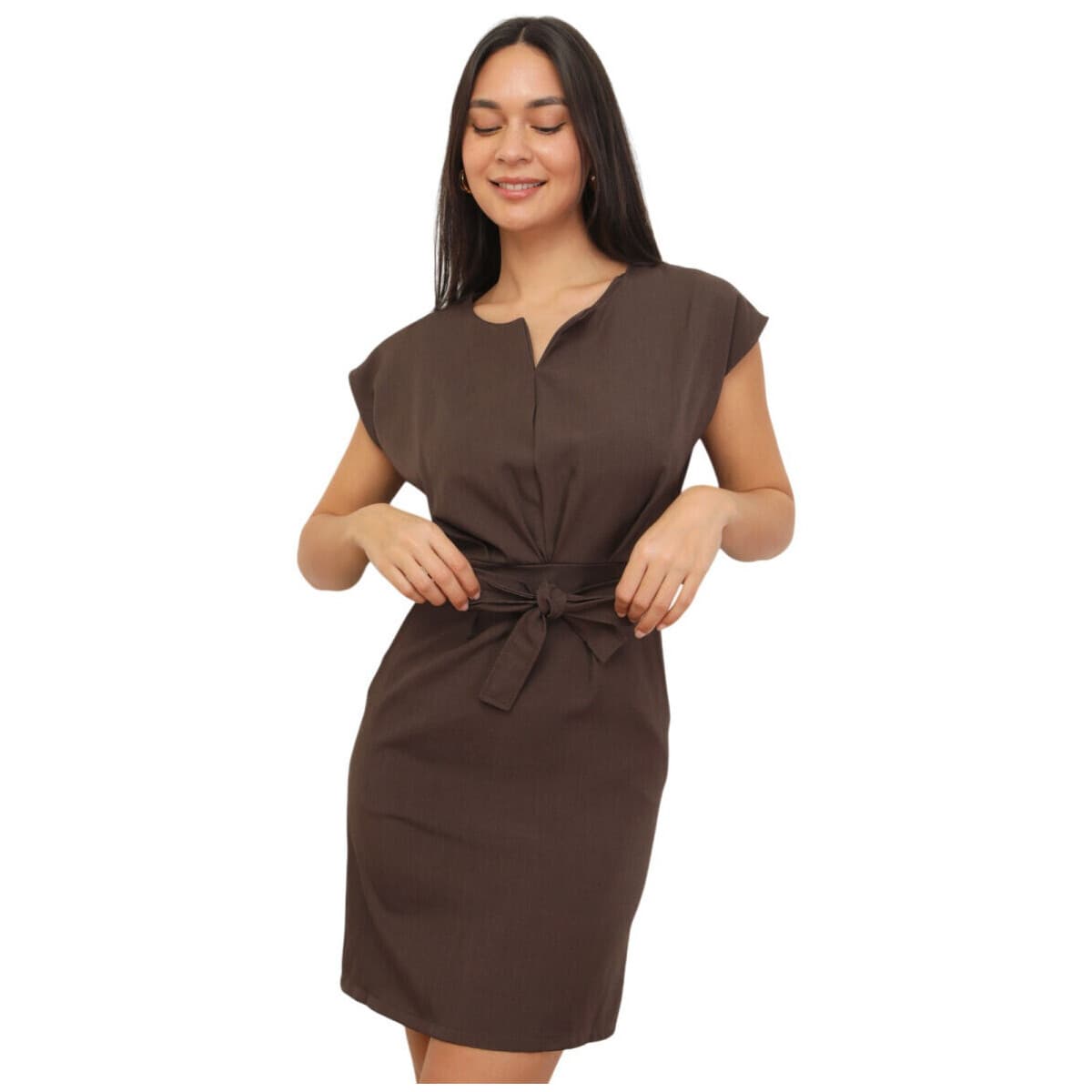 Κοντά Φορέματα La Modeuse 77635_P184105