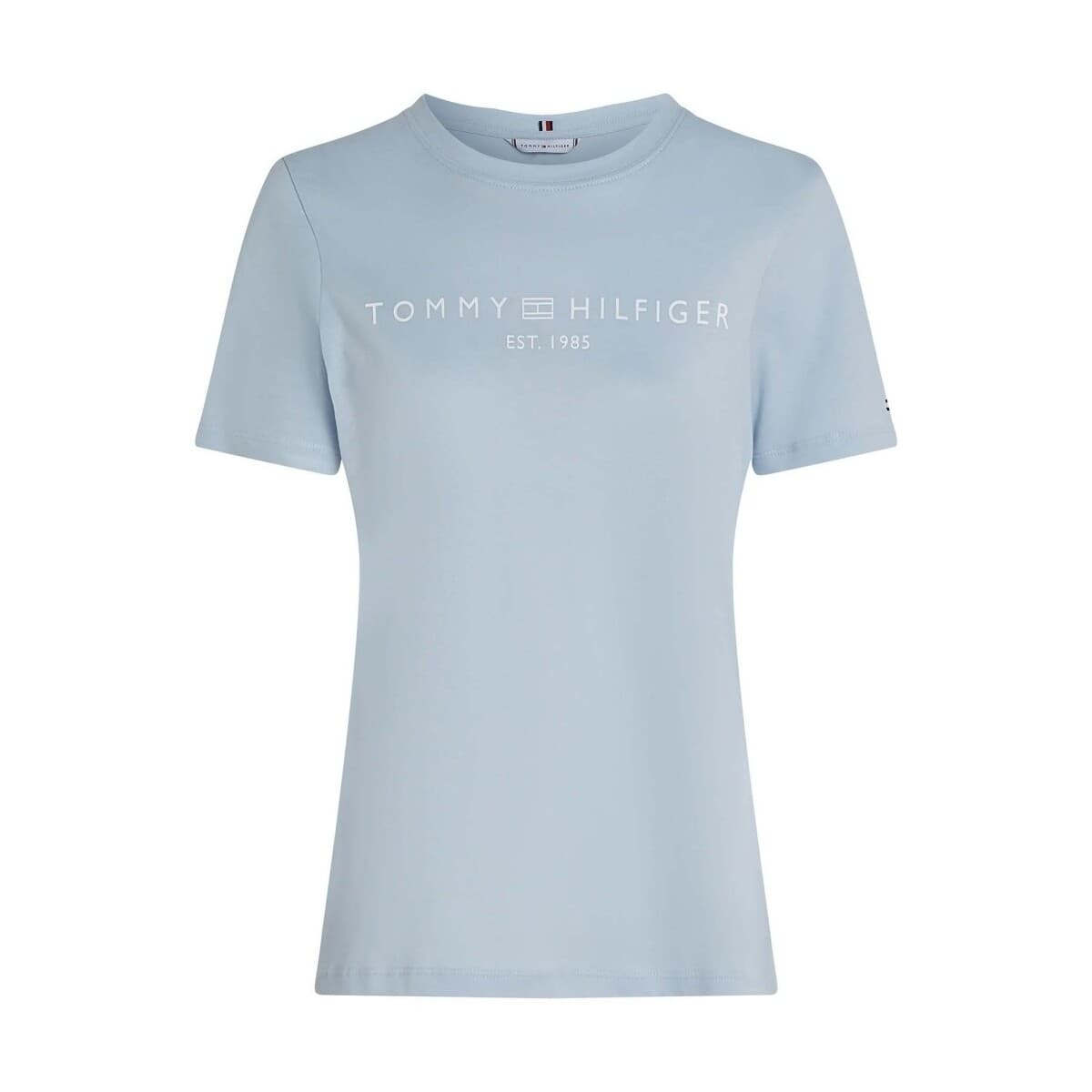 T-shirt με κοντά μανίκια Tommy Hilfiger REG CORP LOGO C-NK SS