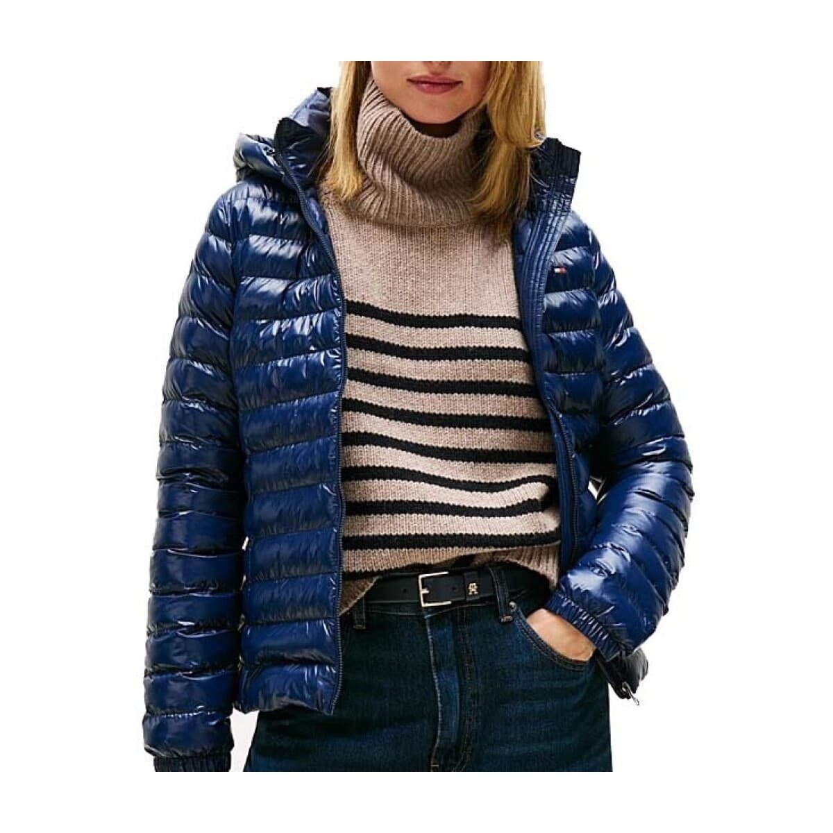Χοντρό μπουφάν Tommy Hilfiger LW PADDED SLIM JACKET