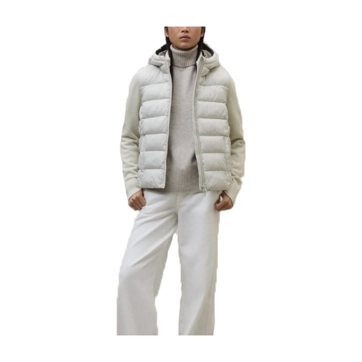 Χοντρό μπουφάν Ecoalf DENALI HYBRID WOMA