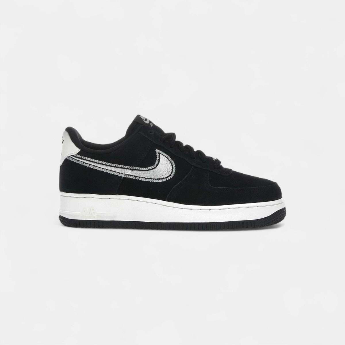 Xαμηλά Sneakers Nike -air-force-1-low-07-lv8-black-sail-embroidered-swoosh