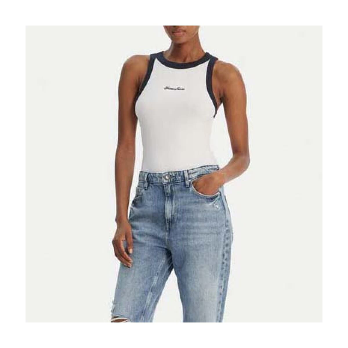 Αμάνικα/T-shirts χωρίς μανίκια Guess W6GPZ8 KF641