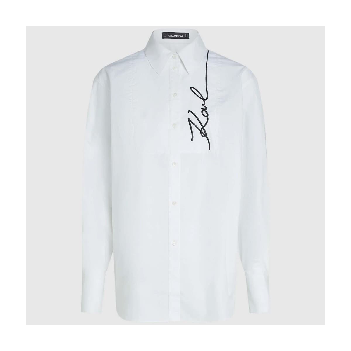 Πουκάμισα Karl Lagerfeld SIGNATURE SEQUINS T-SHIRT