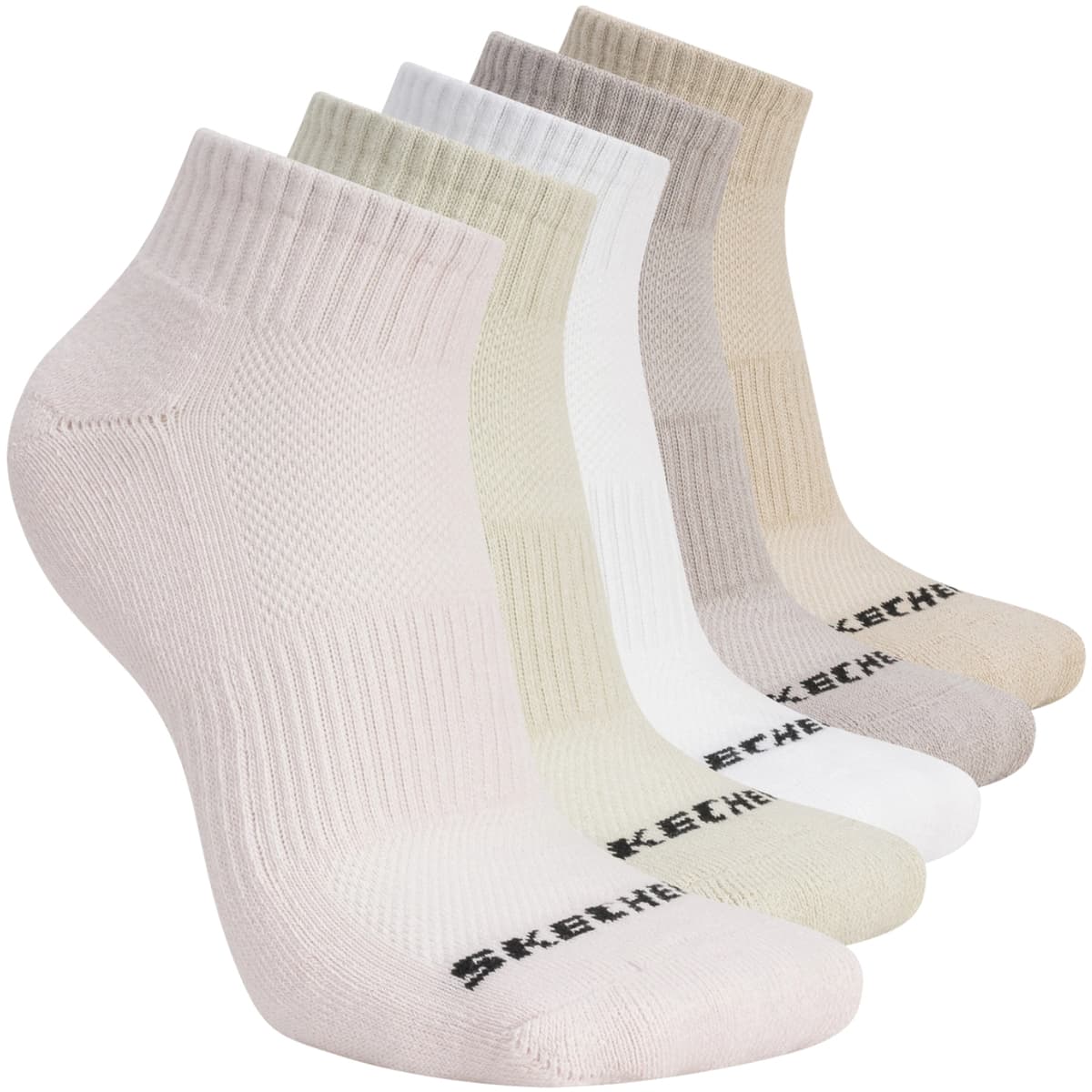 Αθλητικές κάλτσες Skechers 5pk Unisex 1/2 Terry Qtr Crew