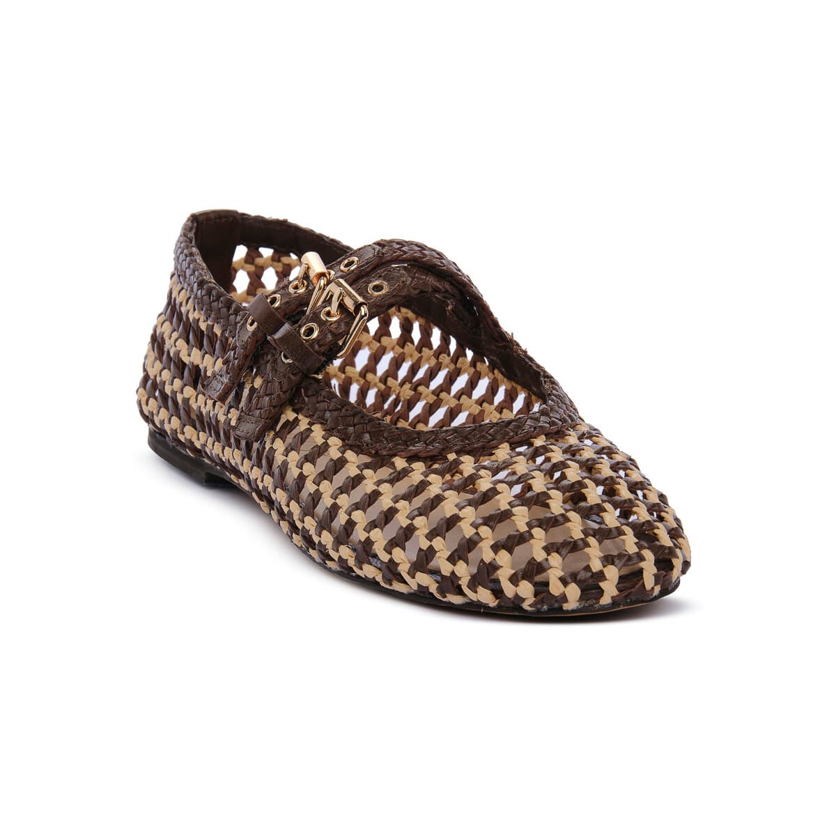 Μπαλαρίνες Inuovo DARK BROWN