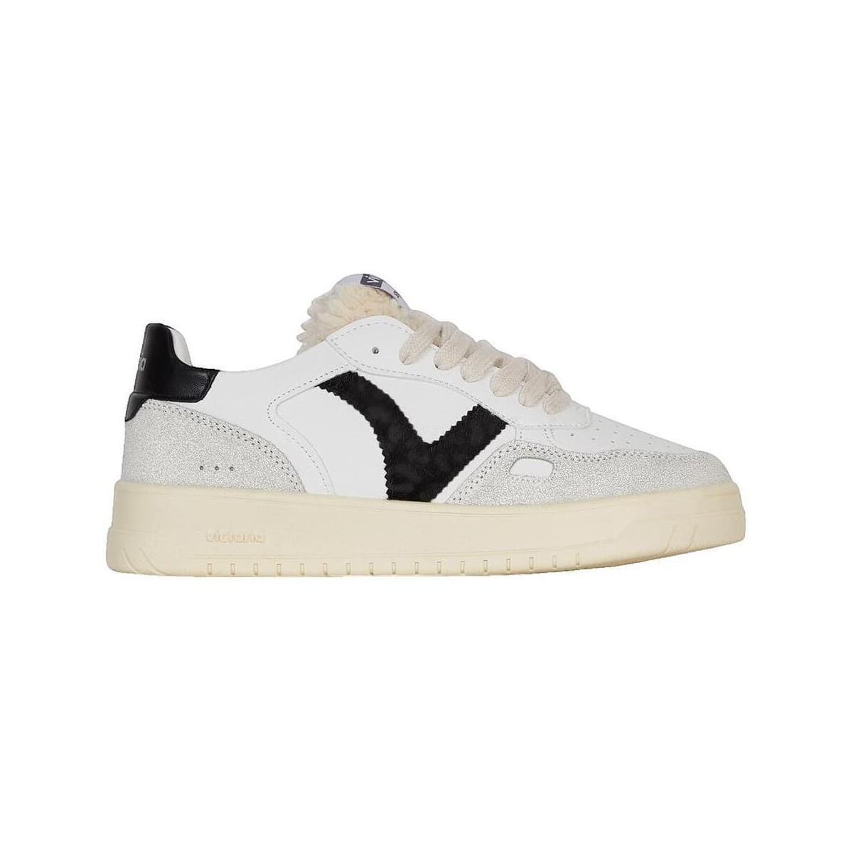 Xαμηλά Sneakers Victoria Baskets Blanc à lacets pour femme