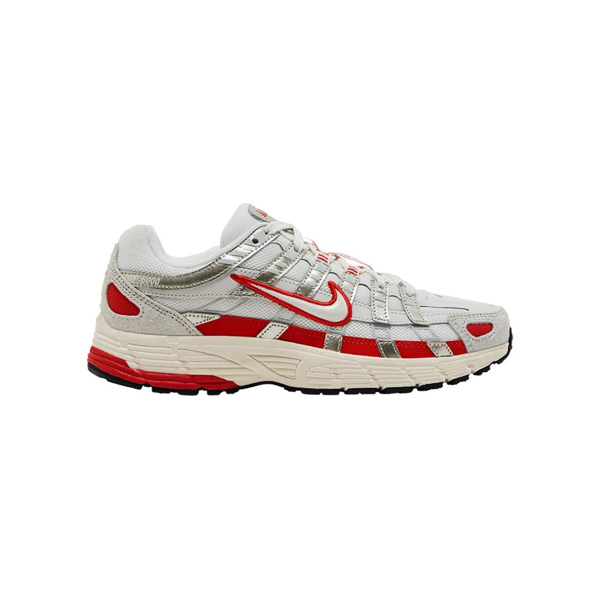 Xαμηλά Sneakers Nike P-6000 Sail Pale Ivory Light Bone Picante Red (Women's)