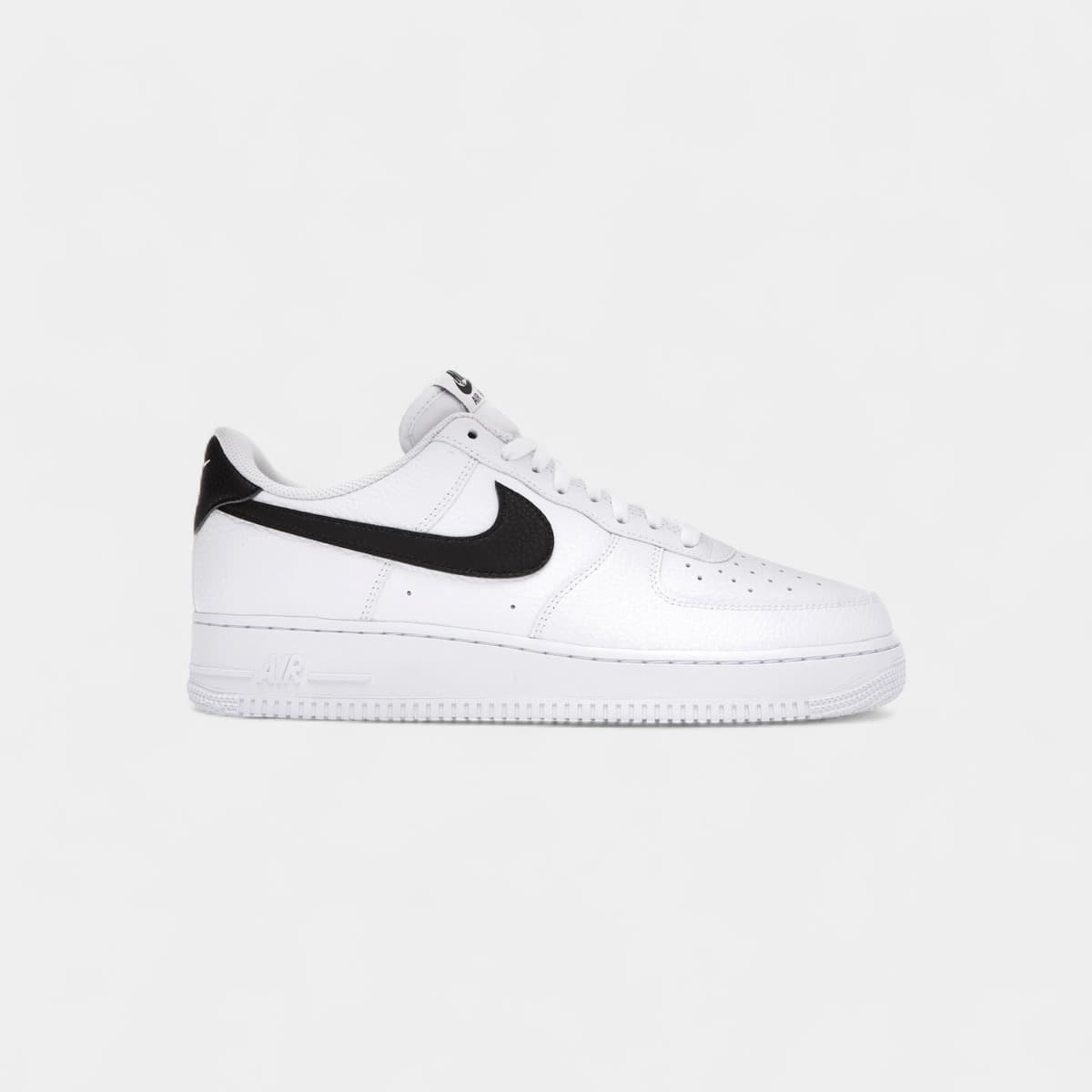 Xαμηλά Sneakers Nike Air Force 1 Low '07 White Black Pebbled Leather
