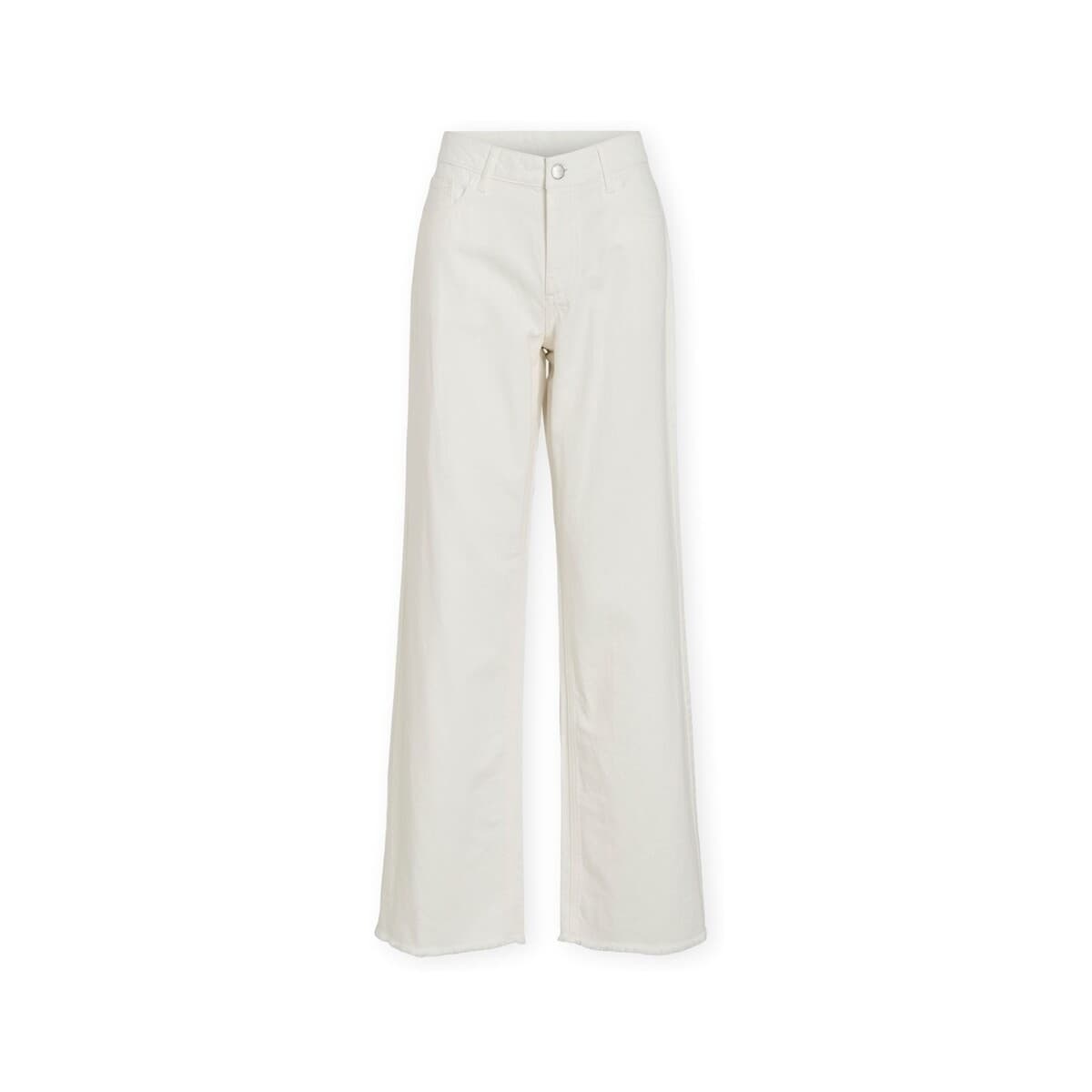 Tζιν σε ίσια γραμή Vila Palma Wide Jeans - Snow White