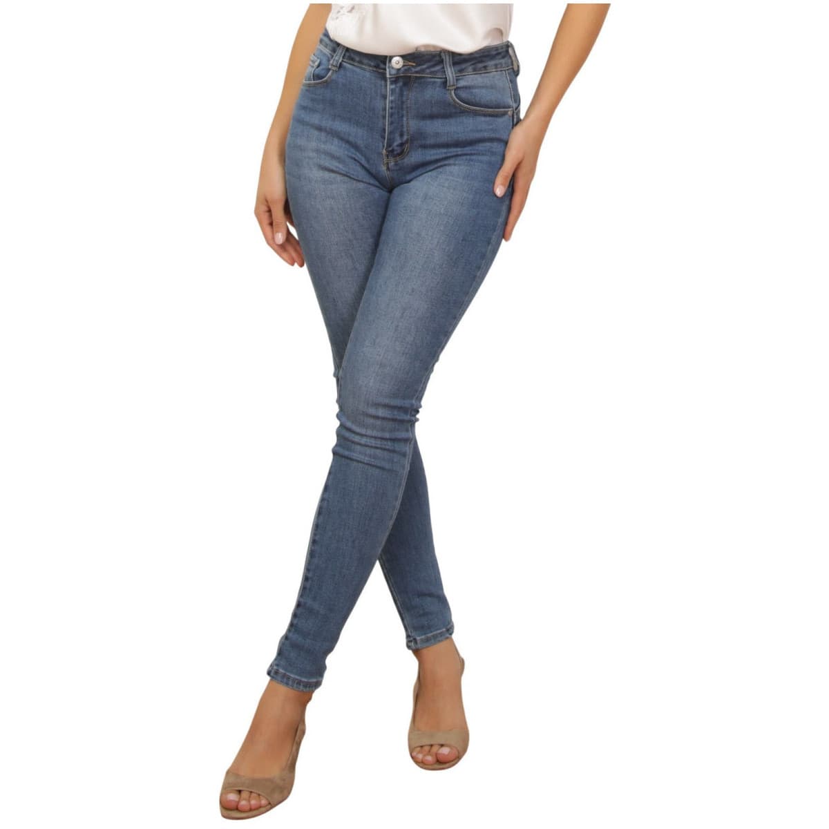 Skinny jeans La Modeuse 78106_P185618