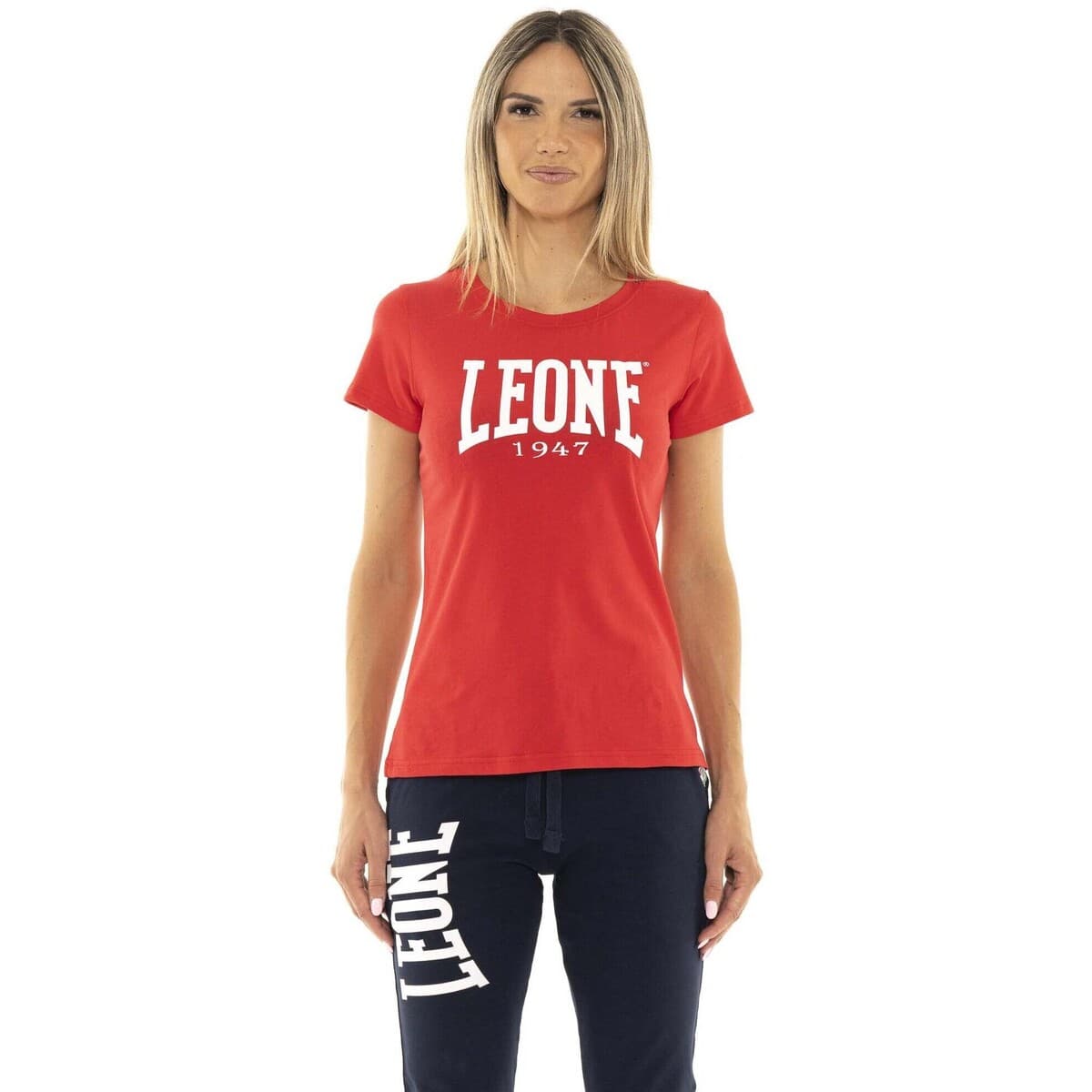 T-shirt με κοντά μανίκια Leone 1947 Woman Short Sleeves Team Line