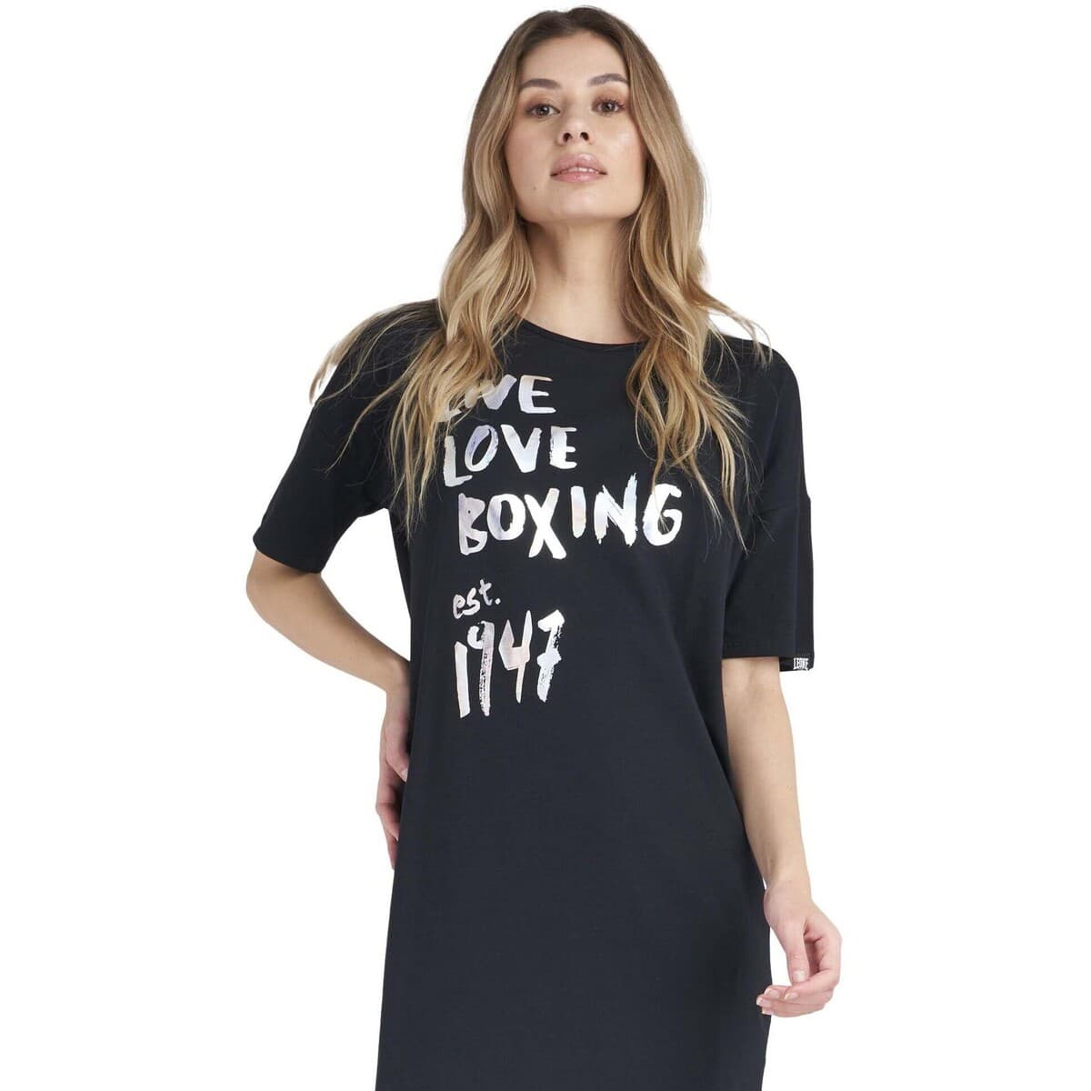 Φορέματα Leone 1947 Woman Big Short Slevees Sparkly