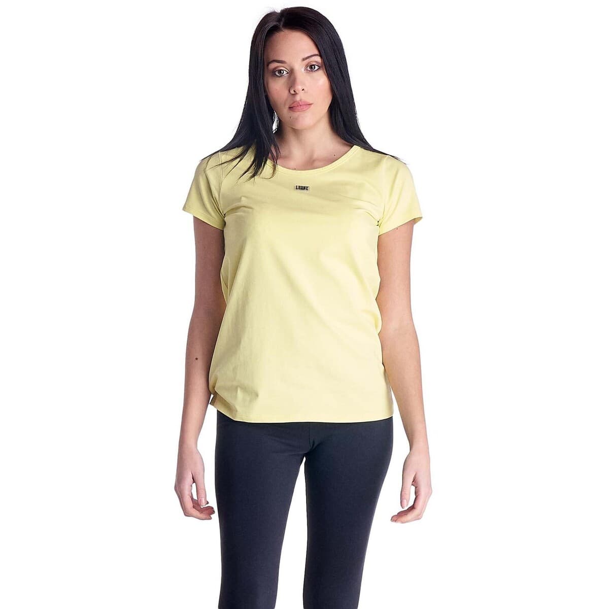 T-shirt με κοντά μανίκια Leone 1947 Woman Short Sleeves Basic 1947