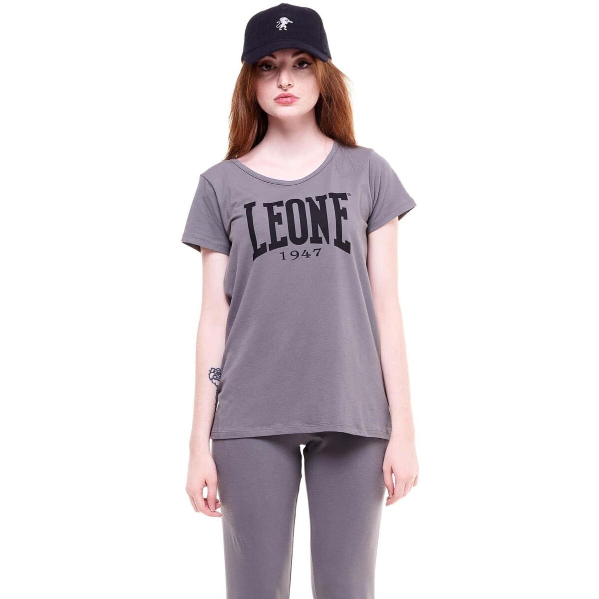 T-shirt με κοντά μανίκια Leone 1947 Woman Short Sleeves Basic 1947