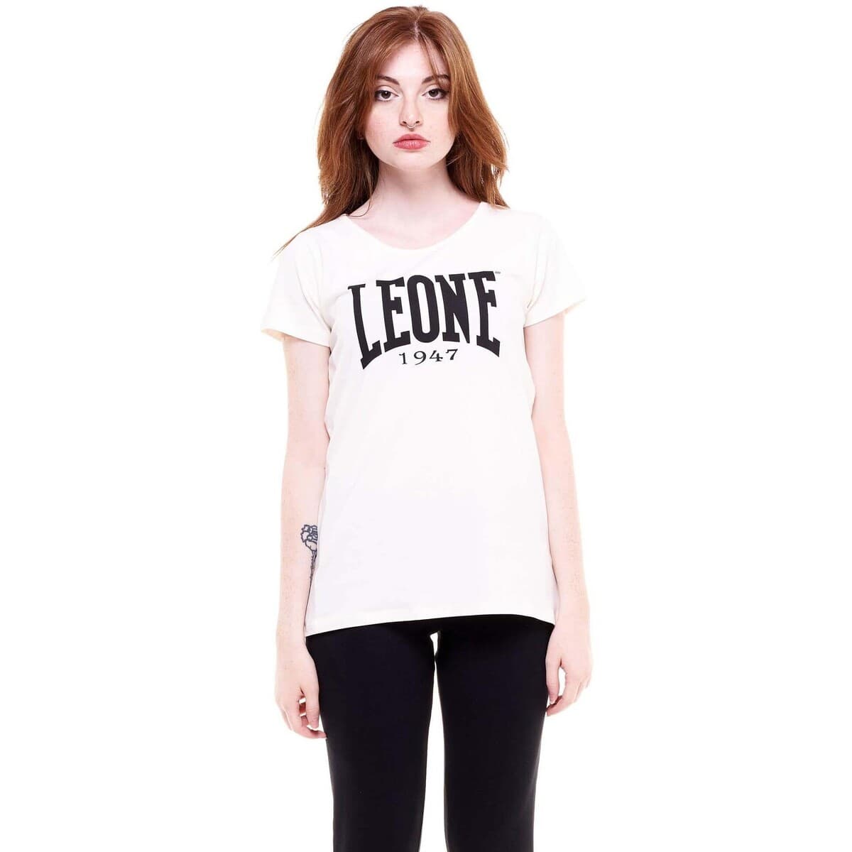 T-shirt με κοντά μανίκια Leone 1947 Woman Short Sleeves Basic 1947