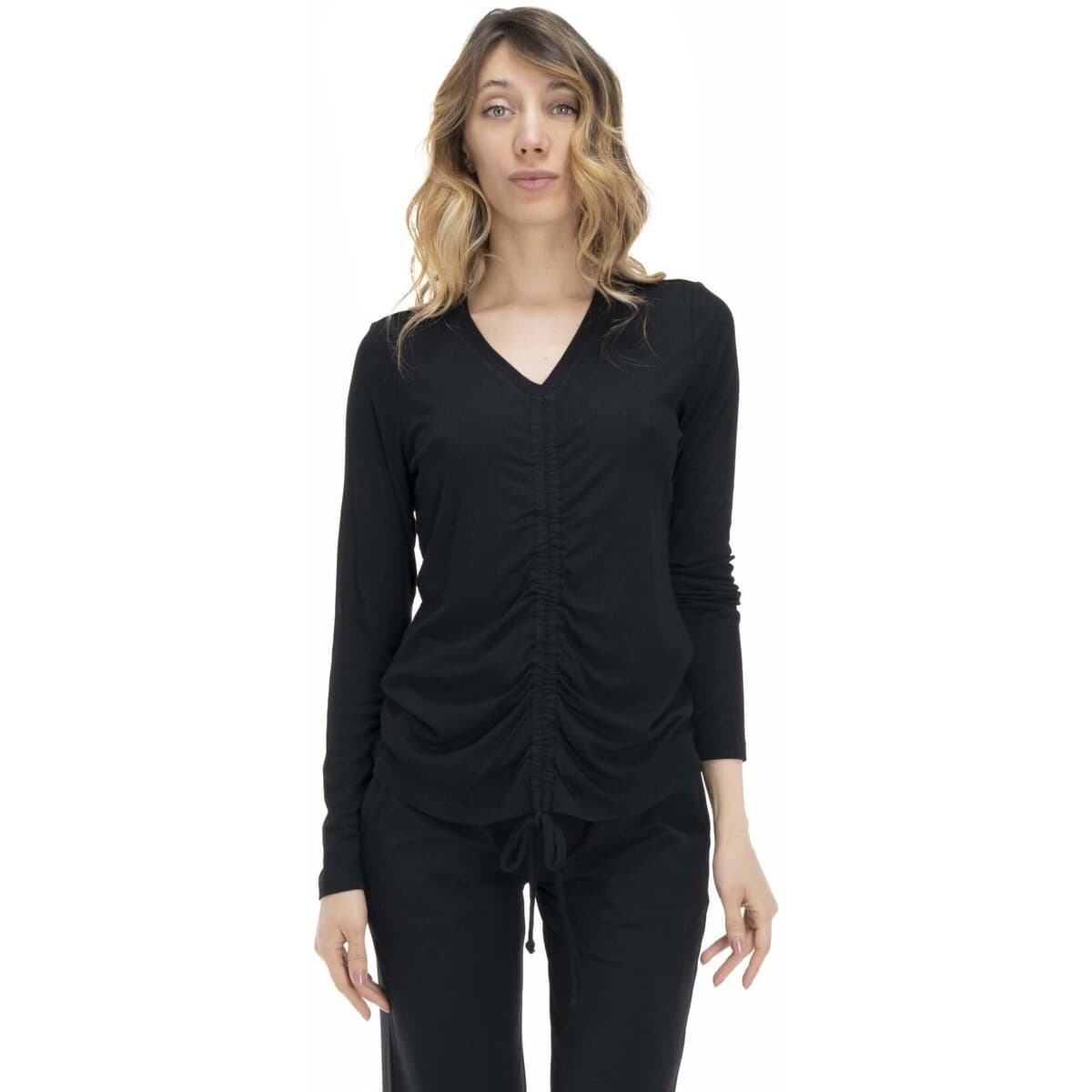 Μπλούζα Leone 1947 Woman Long Sleeves Earth Tones