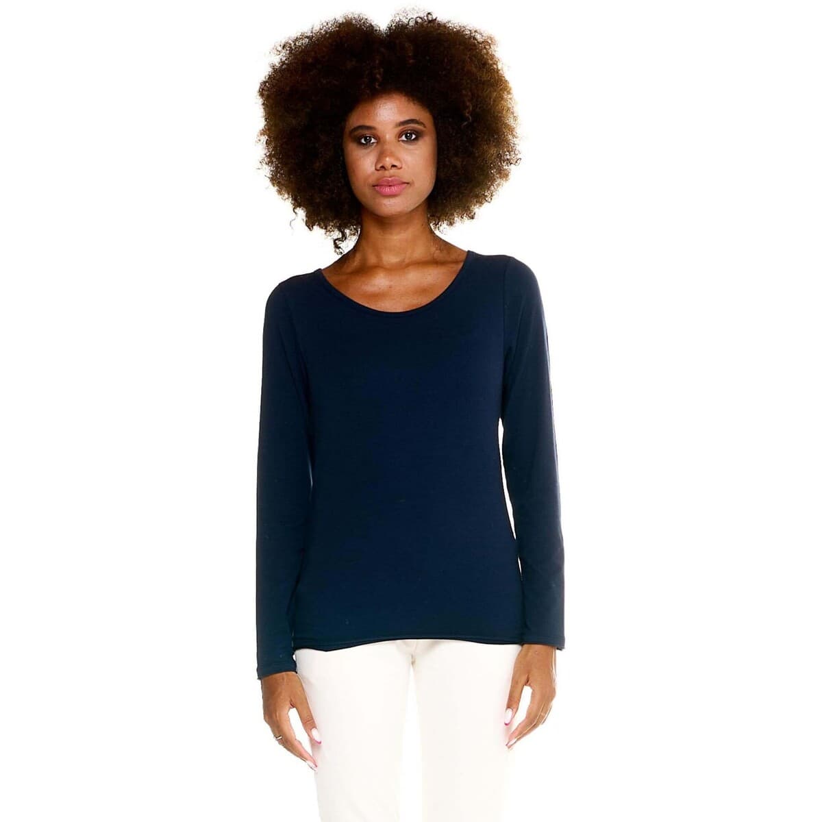 Μπλουζάκια με μακριά μανίκια Leone 1947 Woman Long Sleeves Basic