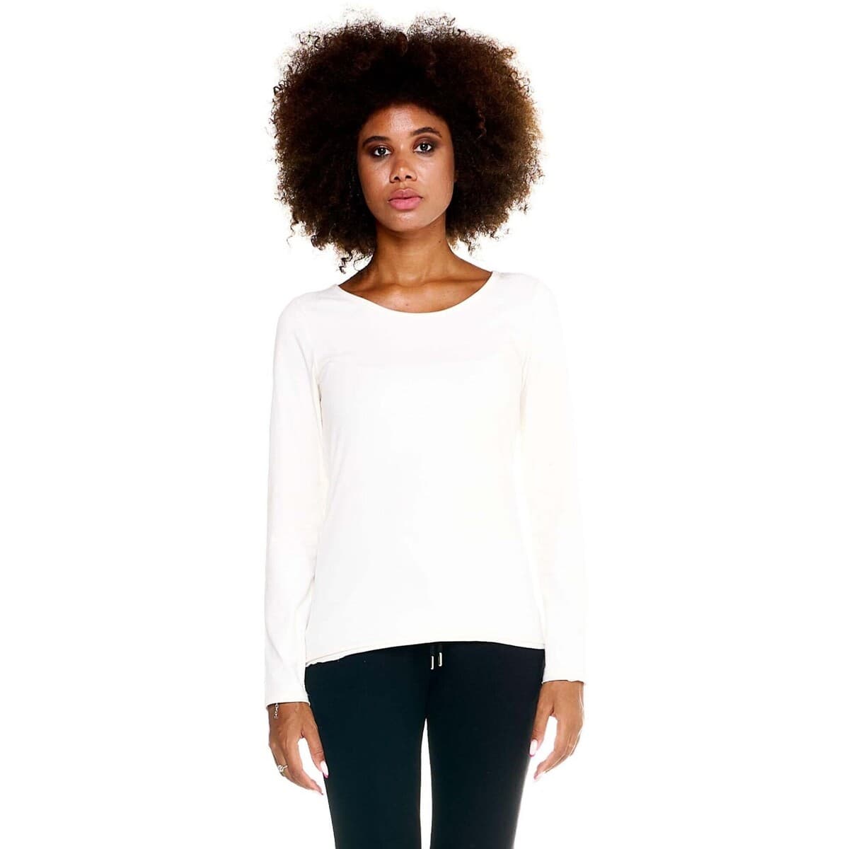 Μπλουζάκια με μακριά μανίκια Leone 1947 Woman Long Sleeves Basic