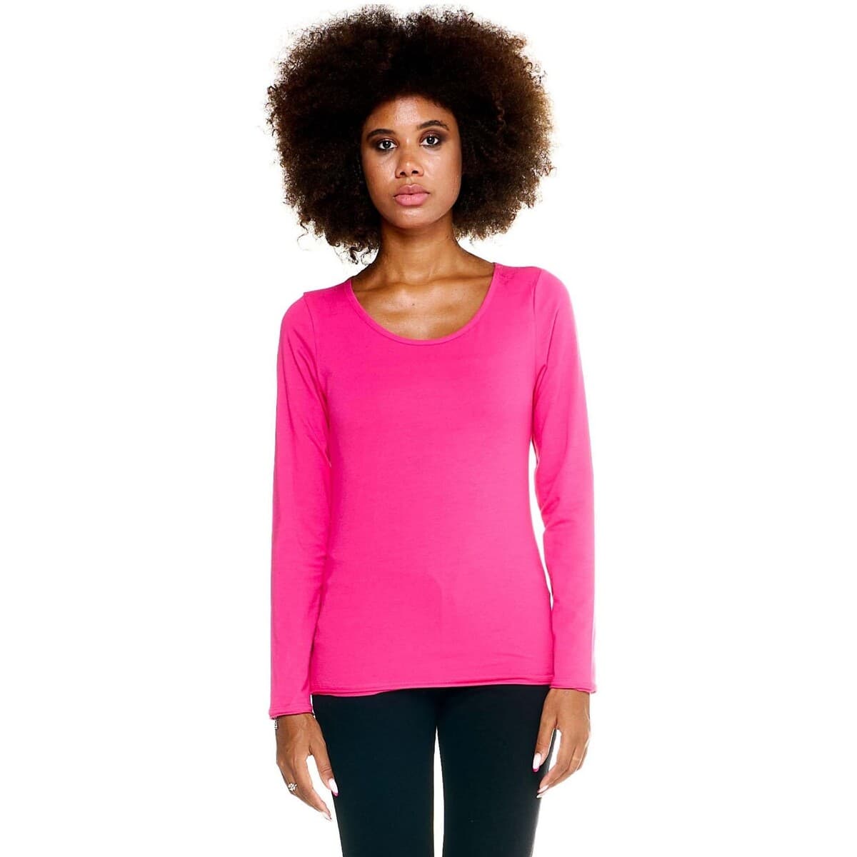 Μπλουζάκια με μακριά μανίκια Leone 1947 Woman Long Sleeves Basic